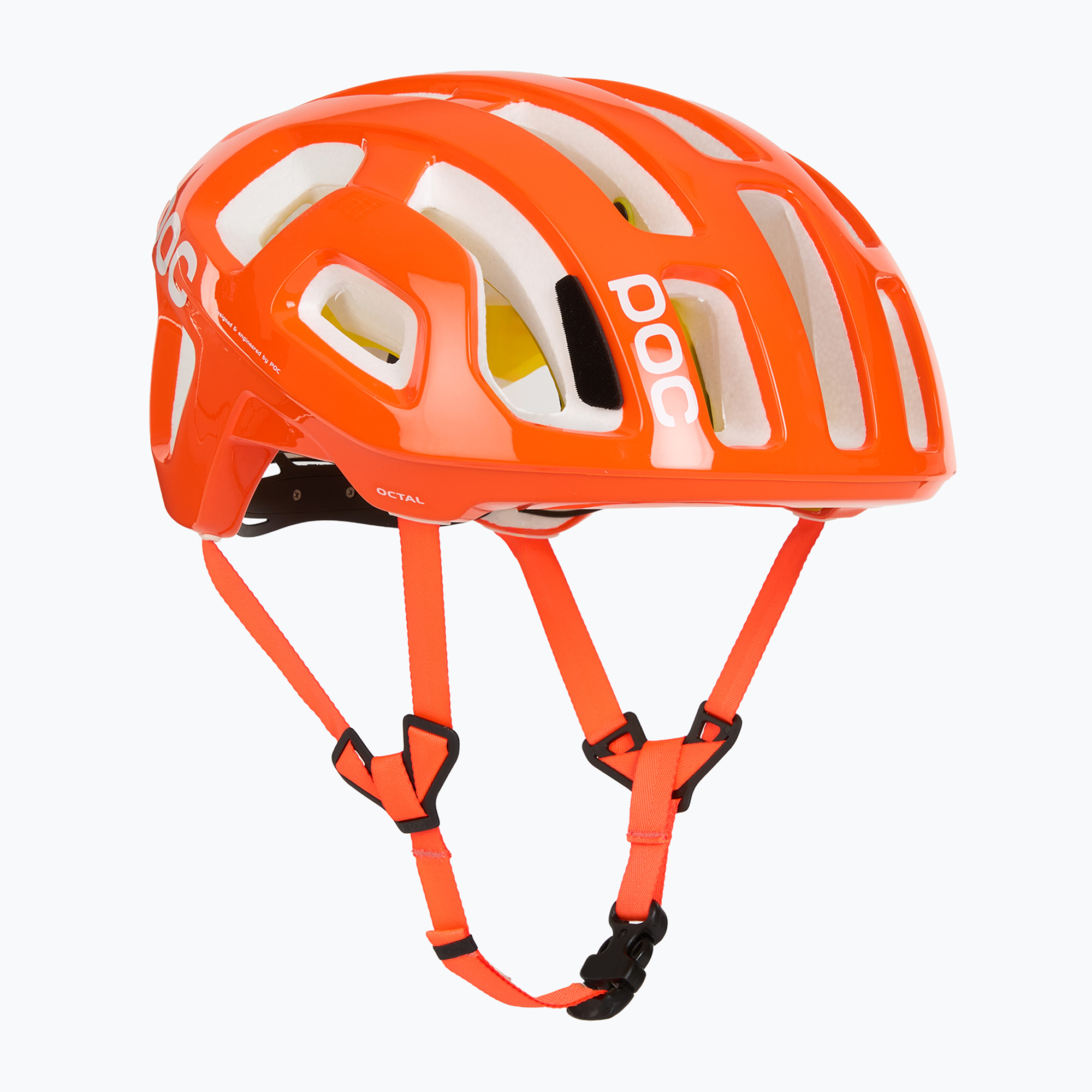 Велосипедна каска POC Octal MIPS fluorescent orange avip