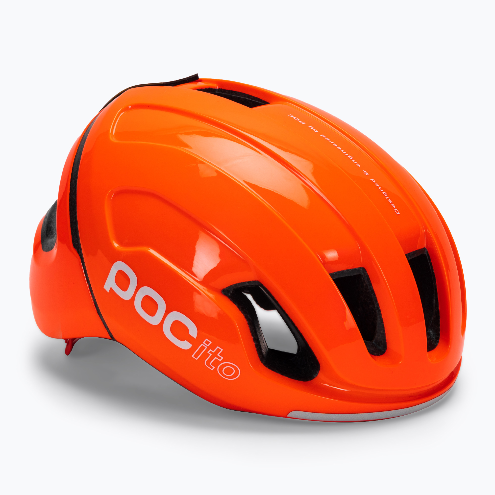 Cască de bicicletă pentru copii POC POCito Omne MIPS fluorescent orange (Pocito Omne MIPS Jr 10736)