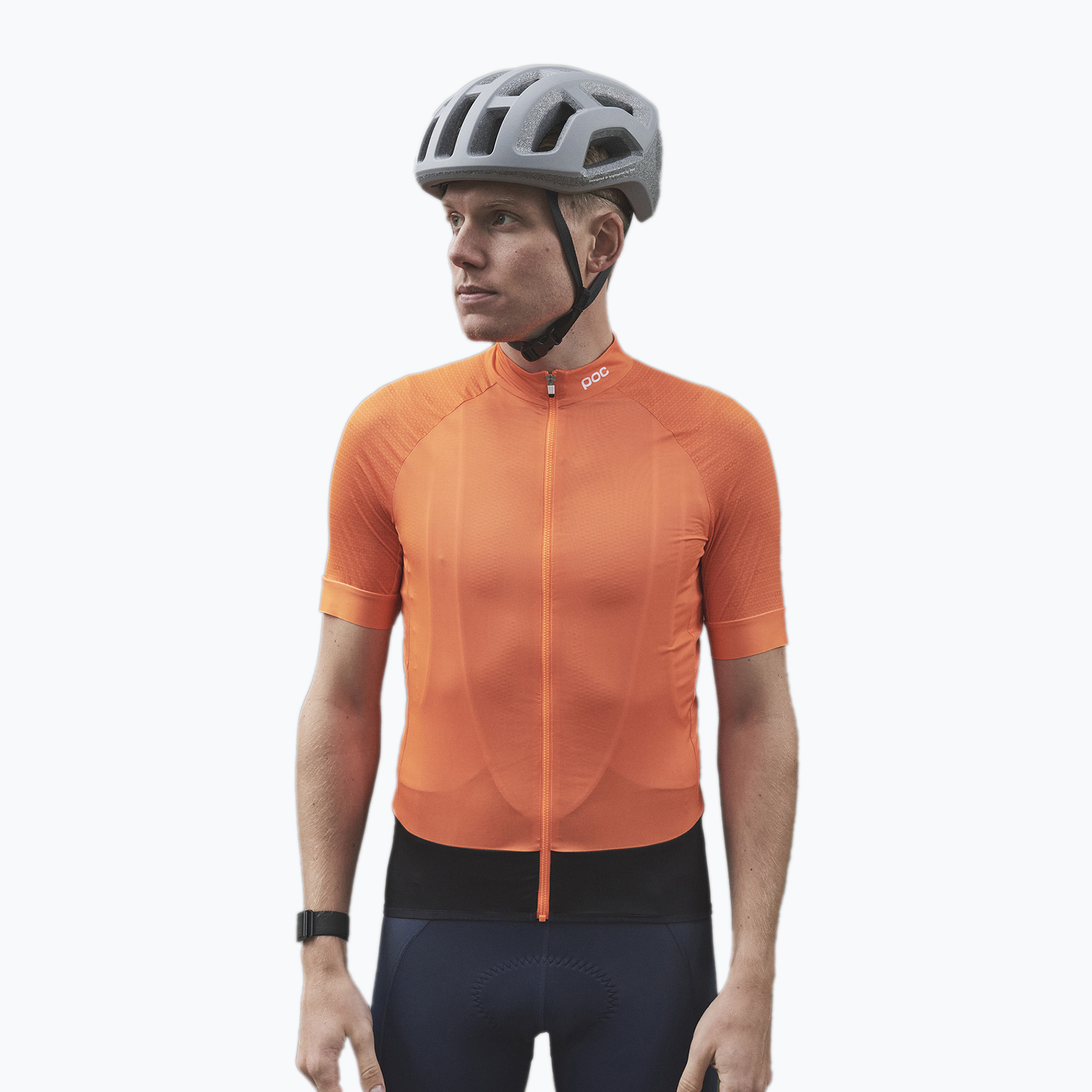 Men's cycling jersey POC Essential Road poc o zink orange (M)