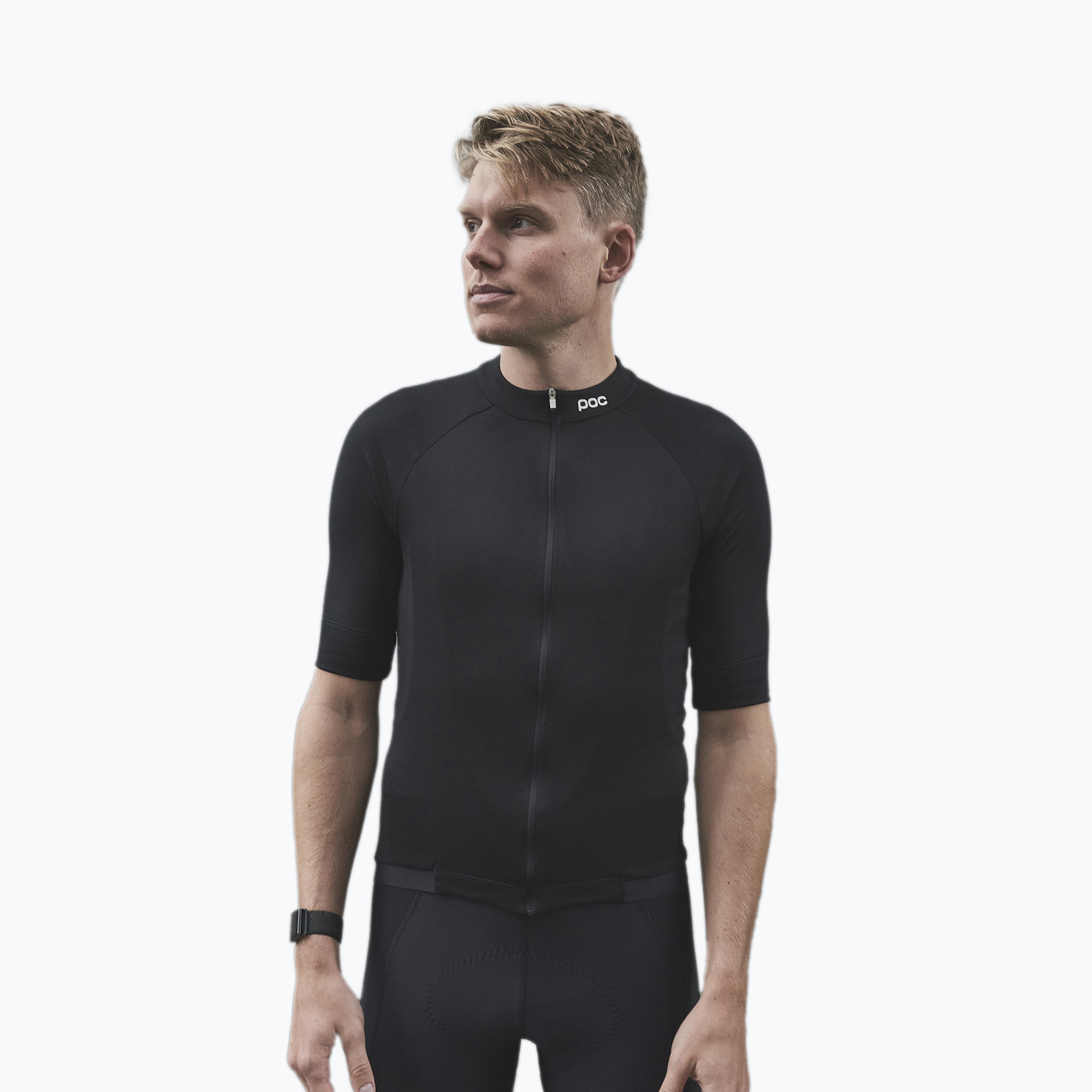 Men's cycling jersey POC Muse uranium black (S)