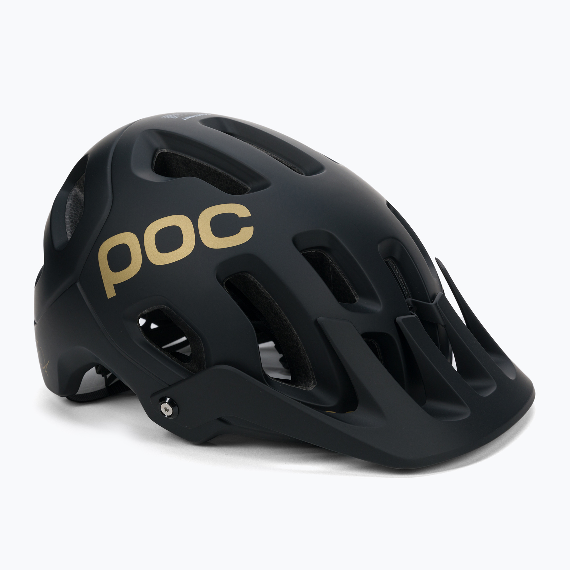 Cyklistická prilba POC Tectal Fabio Ed. uranium black matt/gold (Tectal Fabio Ed. 10519)