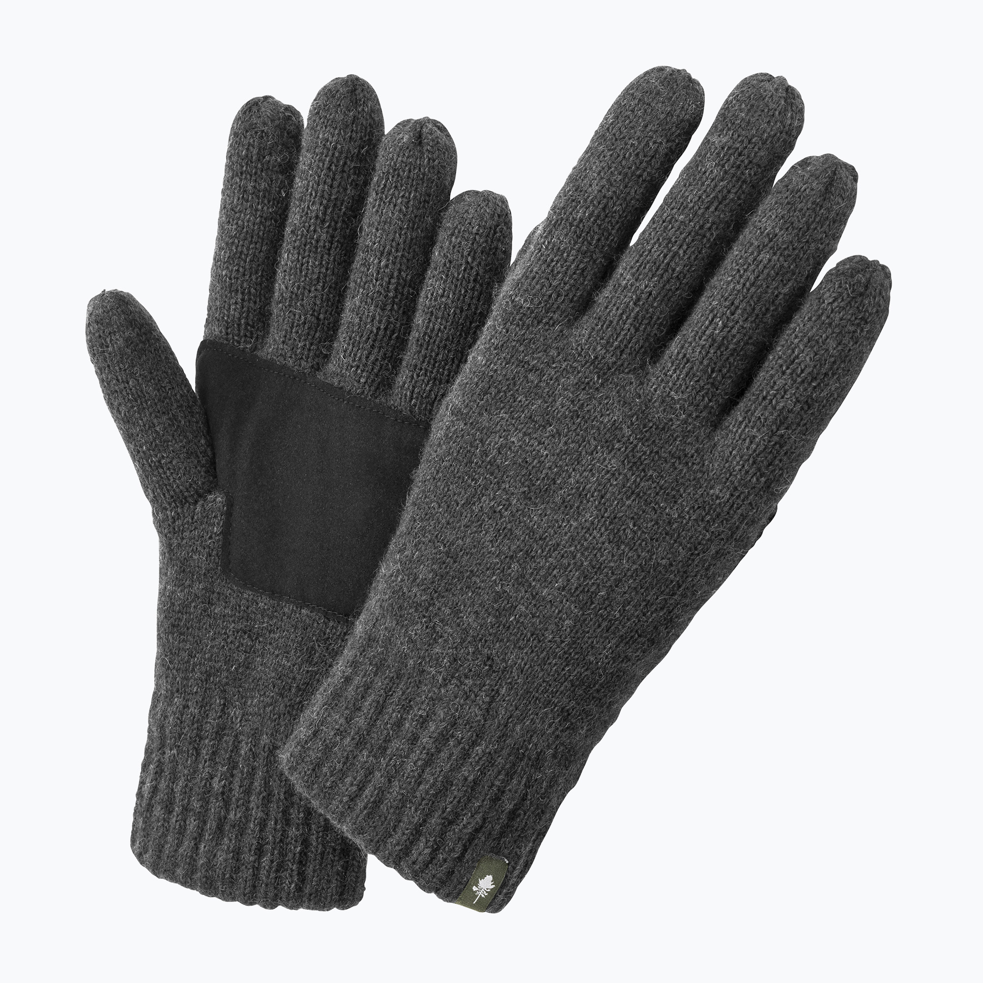 Rękawiczki trekkingowe damskie Pinewood Knitted Wool d.anthracite mel 
