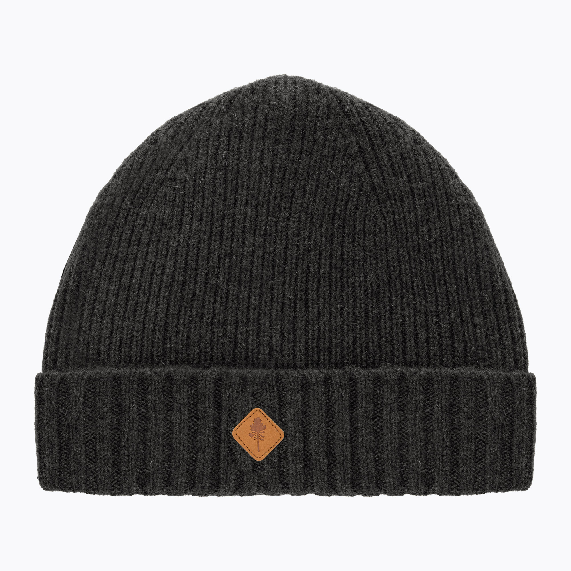 Czapka zimowa Pinewood Knitted Wool dark anthracite mel