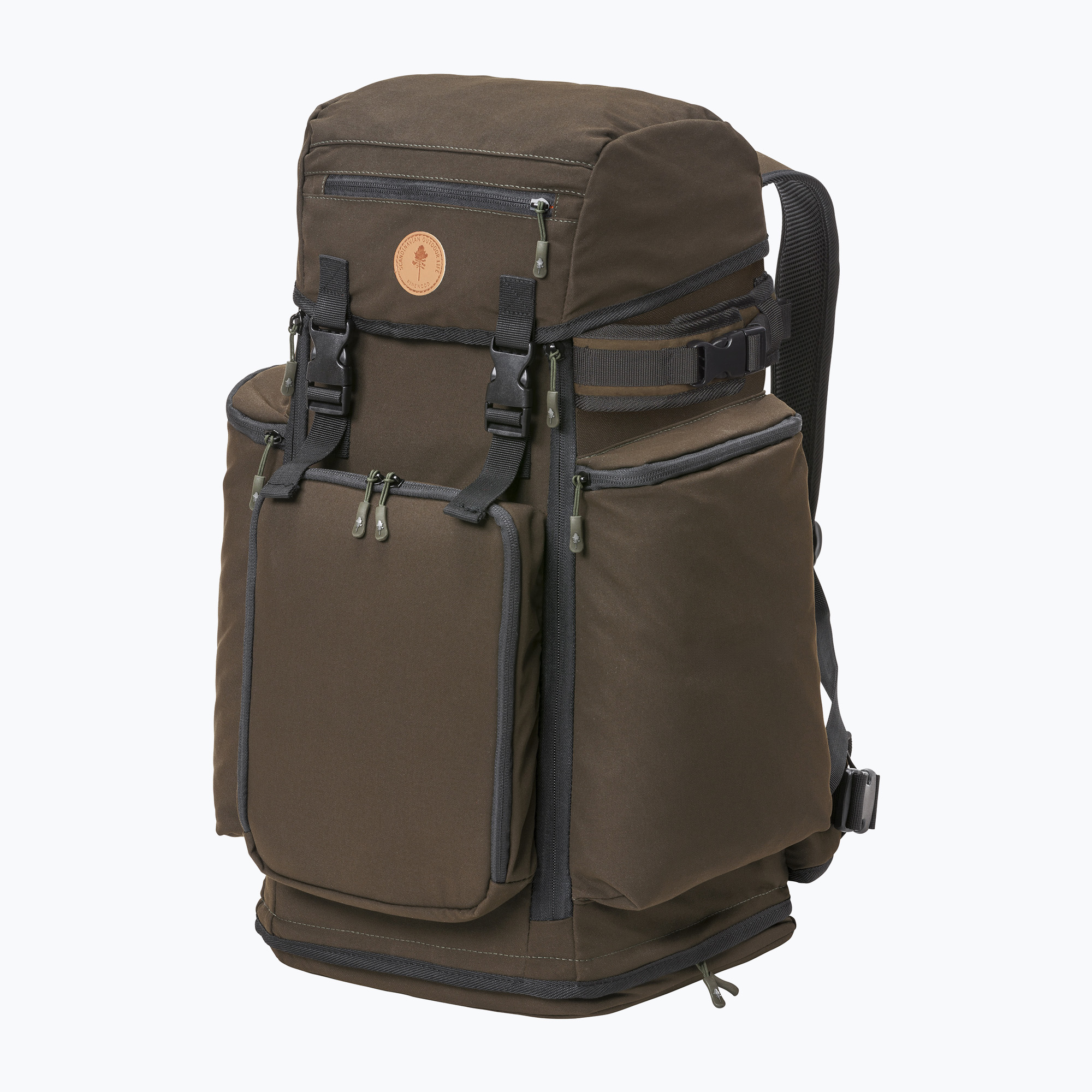Plecak trekkingowy Pinewood Wildmark 2.0 Chair 35 l suede brown 