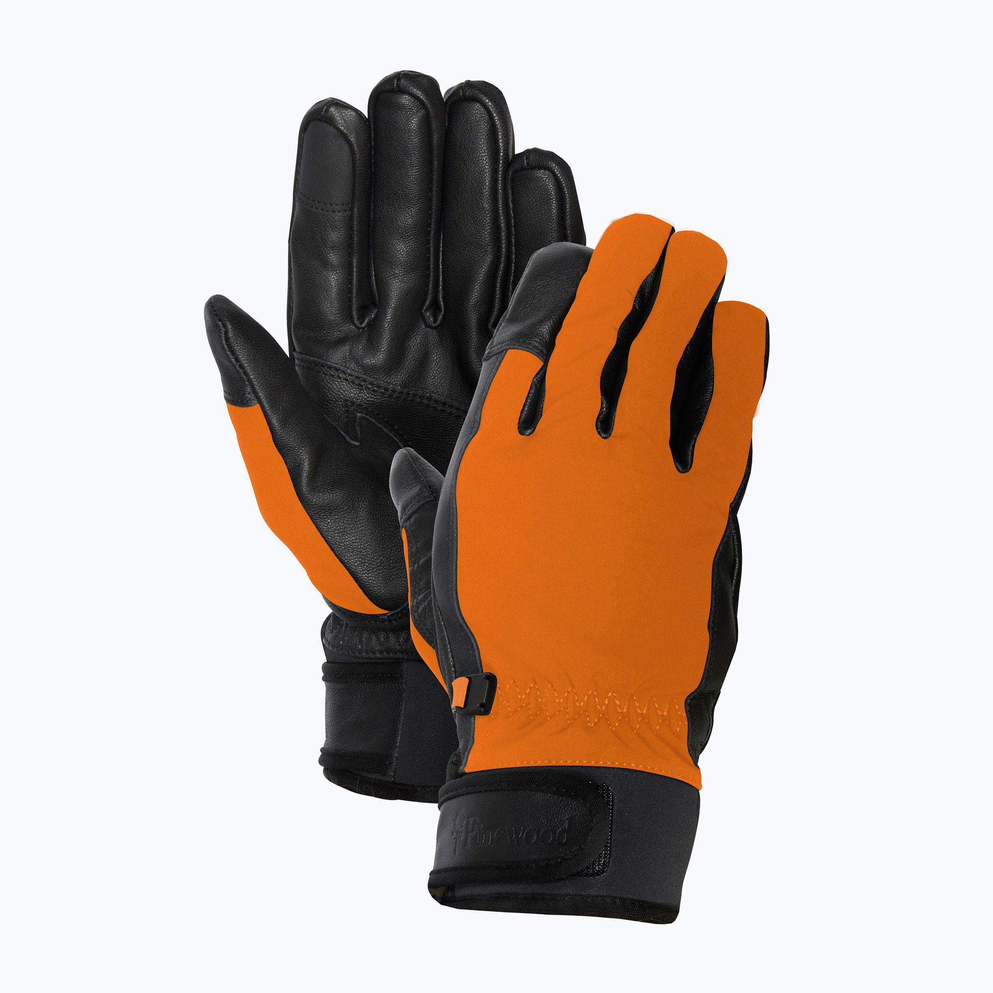 Rękawiczki trekkingowe męskie Pinewood Furudal Hunters Glove orange/black 