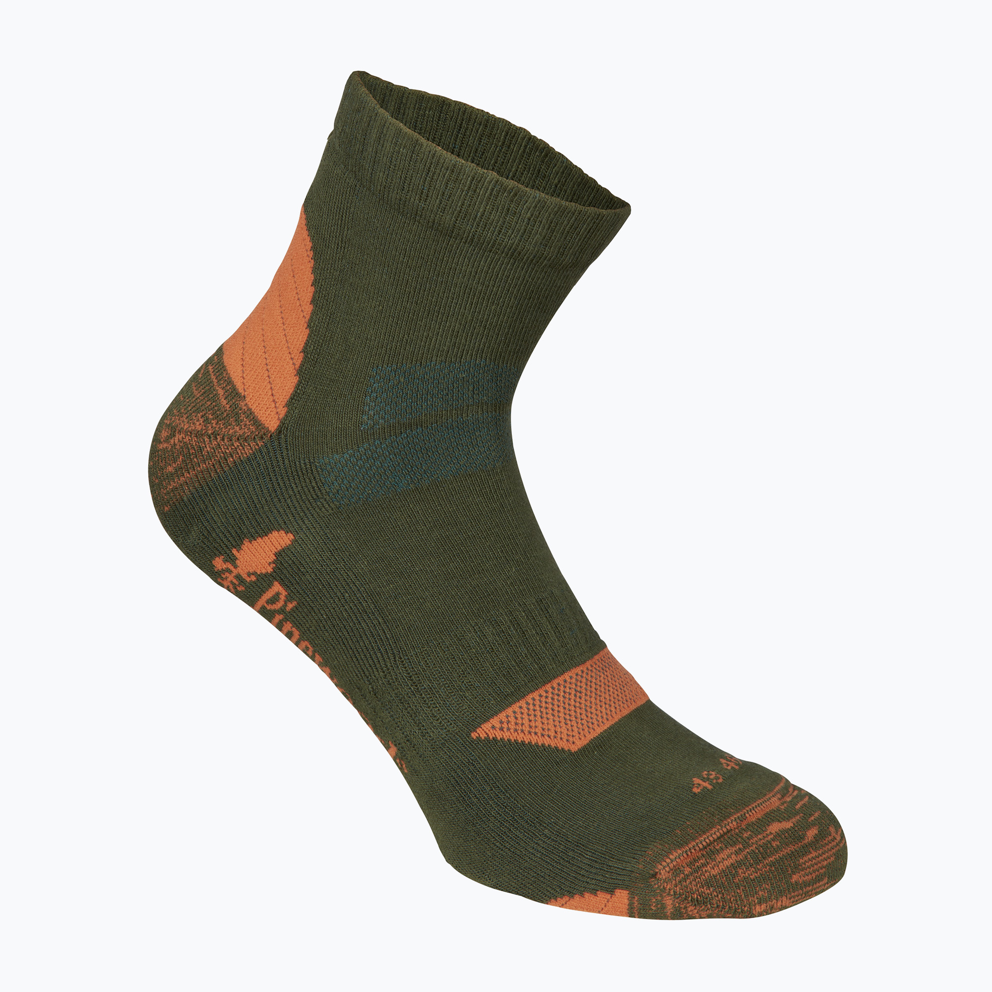 Мъжки чорапи за трекинг Pinewood InsectSafe Cotton olive