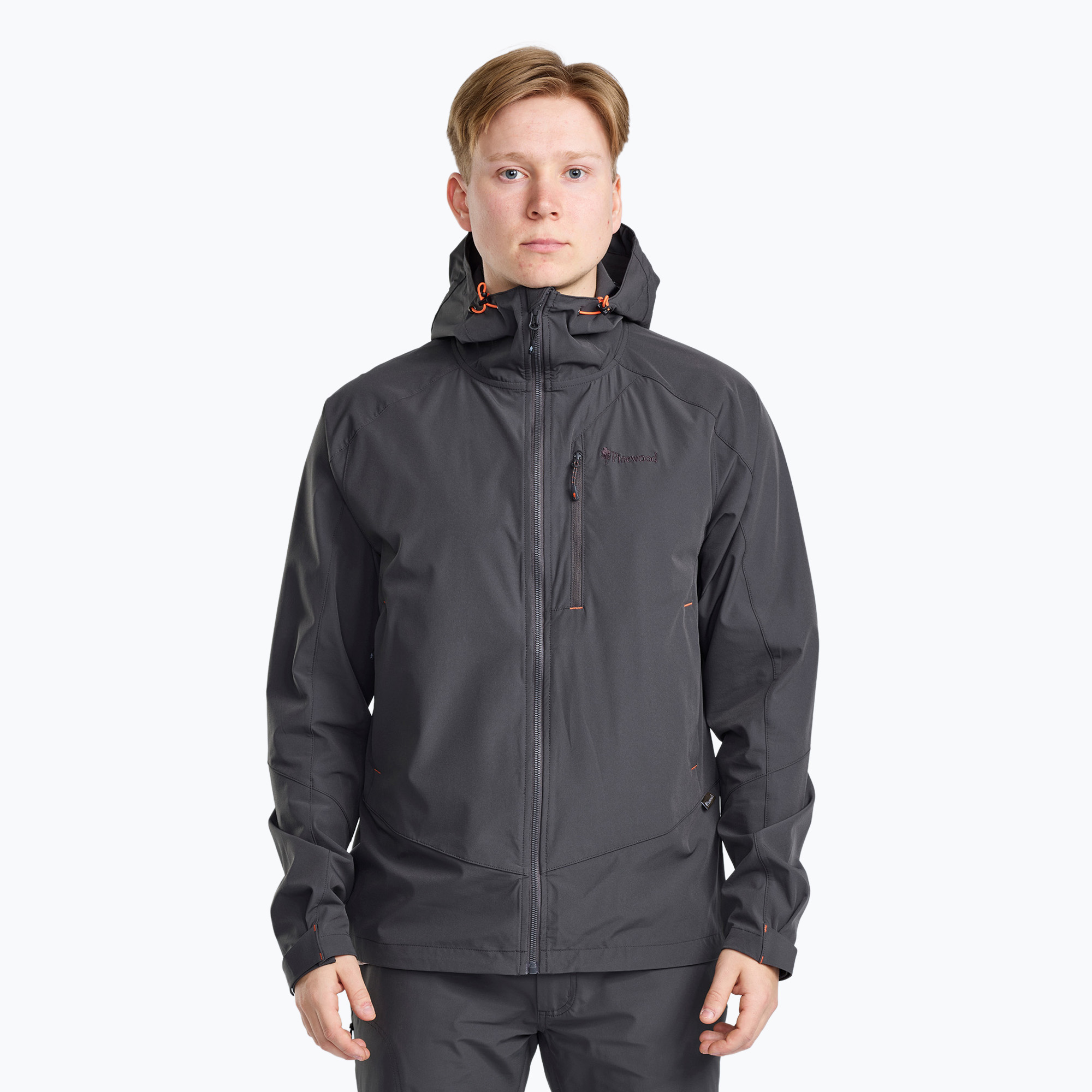 Kurtka przeciwwiatrowa męska Pinewood Finnveden Sports Light ash grey 