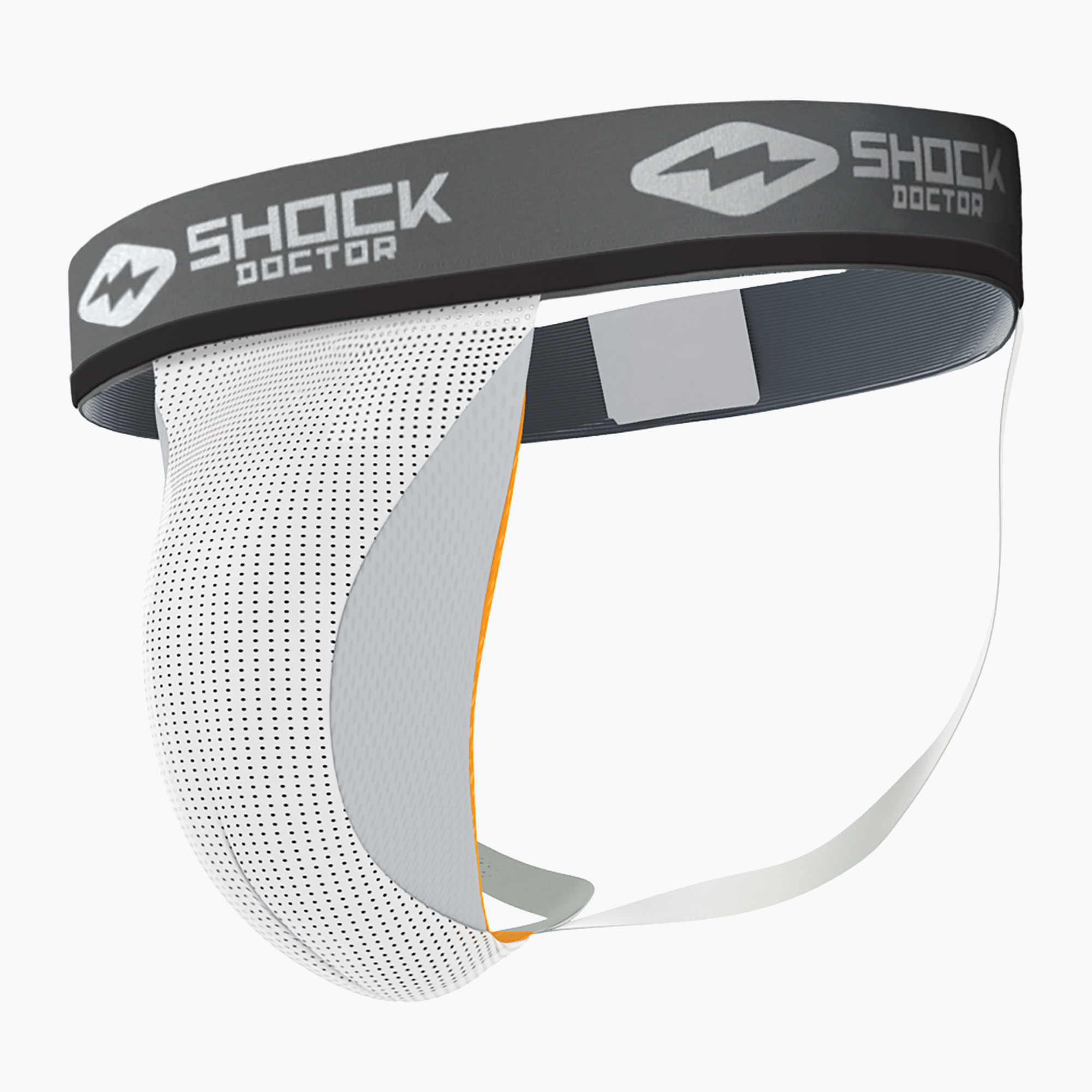 Shock Doctor Pocket мъжки протектор за разкрач, бял