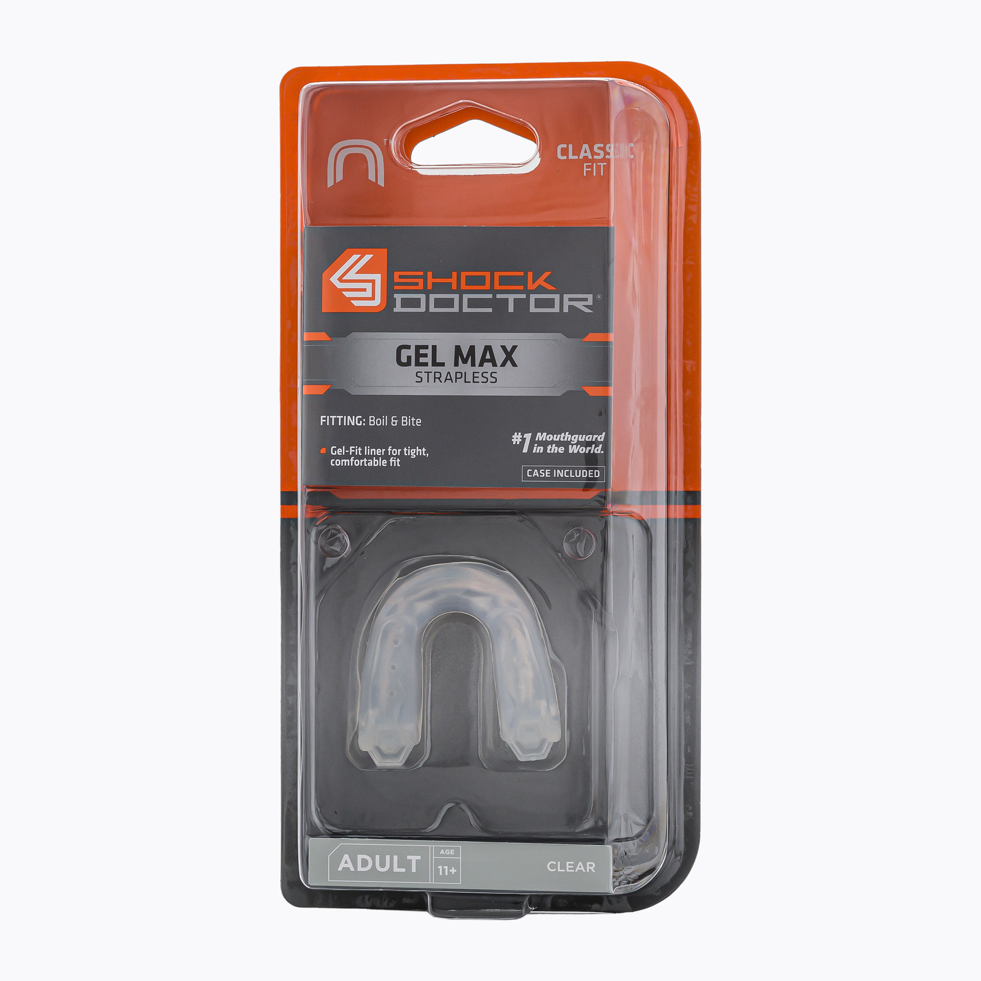 Shock Doctor Gel Max jaw protector clear SHO567