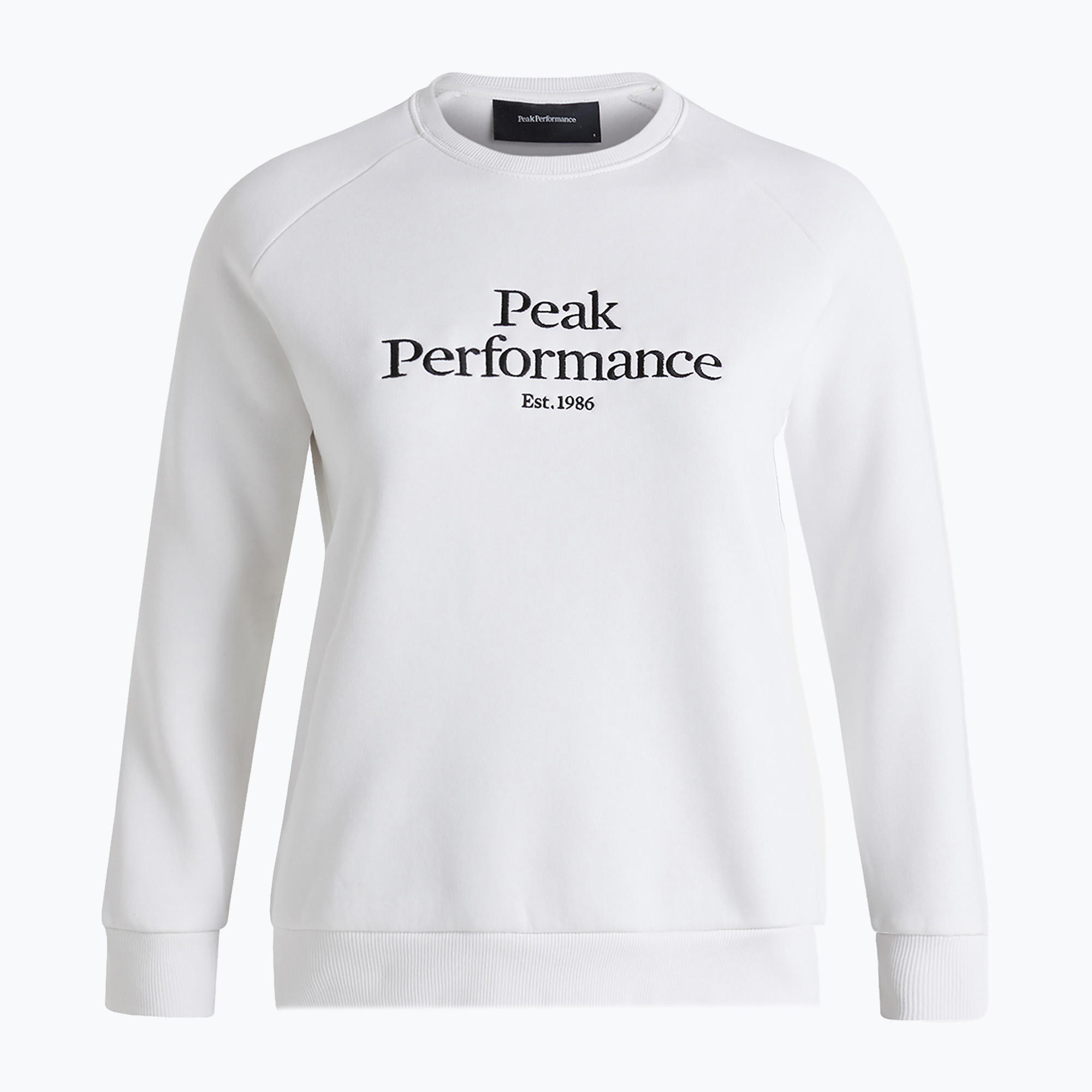 Bluza trekkingowa damska Peak Performance Original Crew off white 