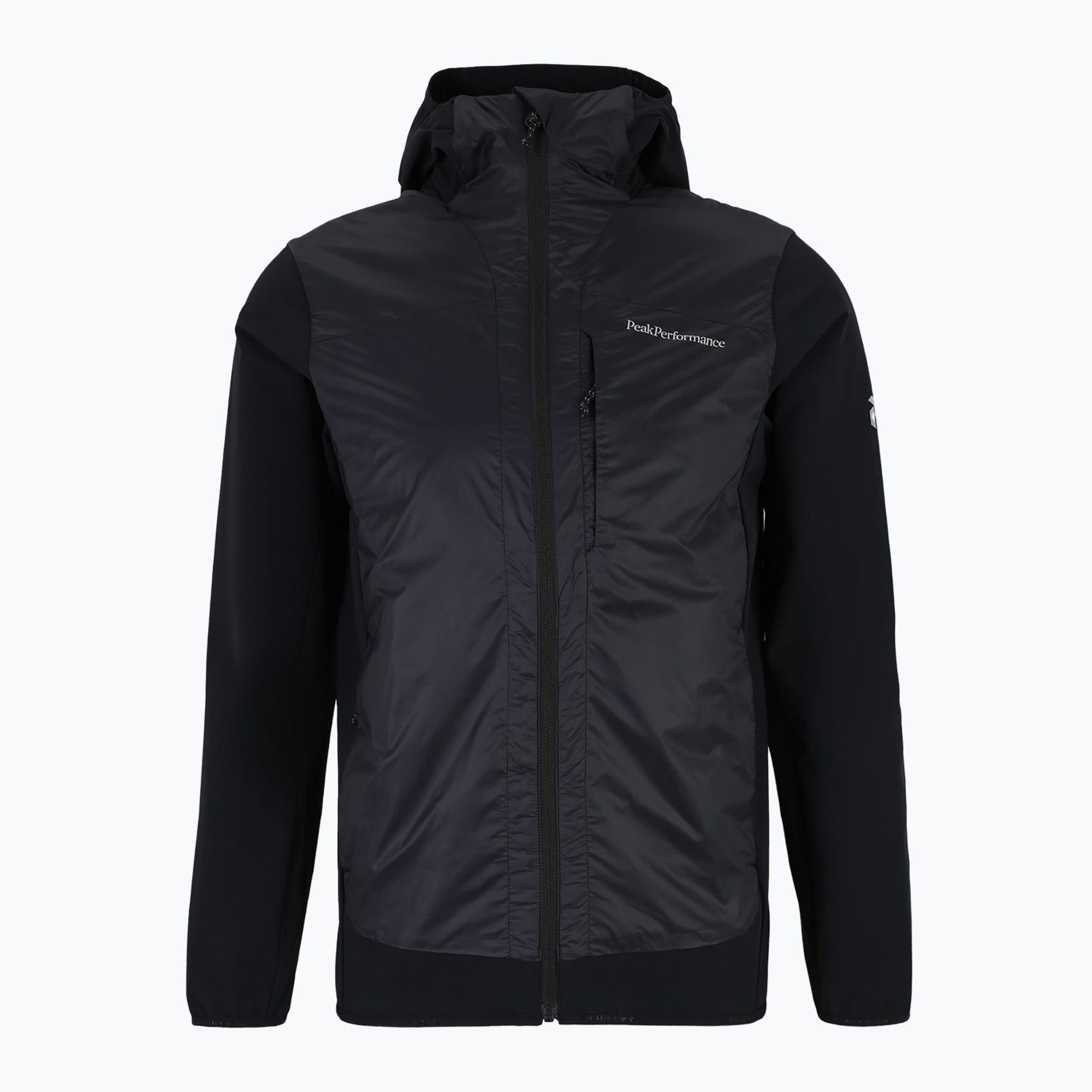 Kurtka hybrydowa męska Peak Performance Radiance Hybrid Hood black 
