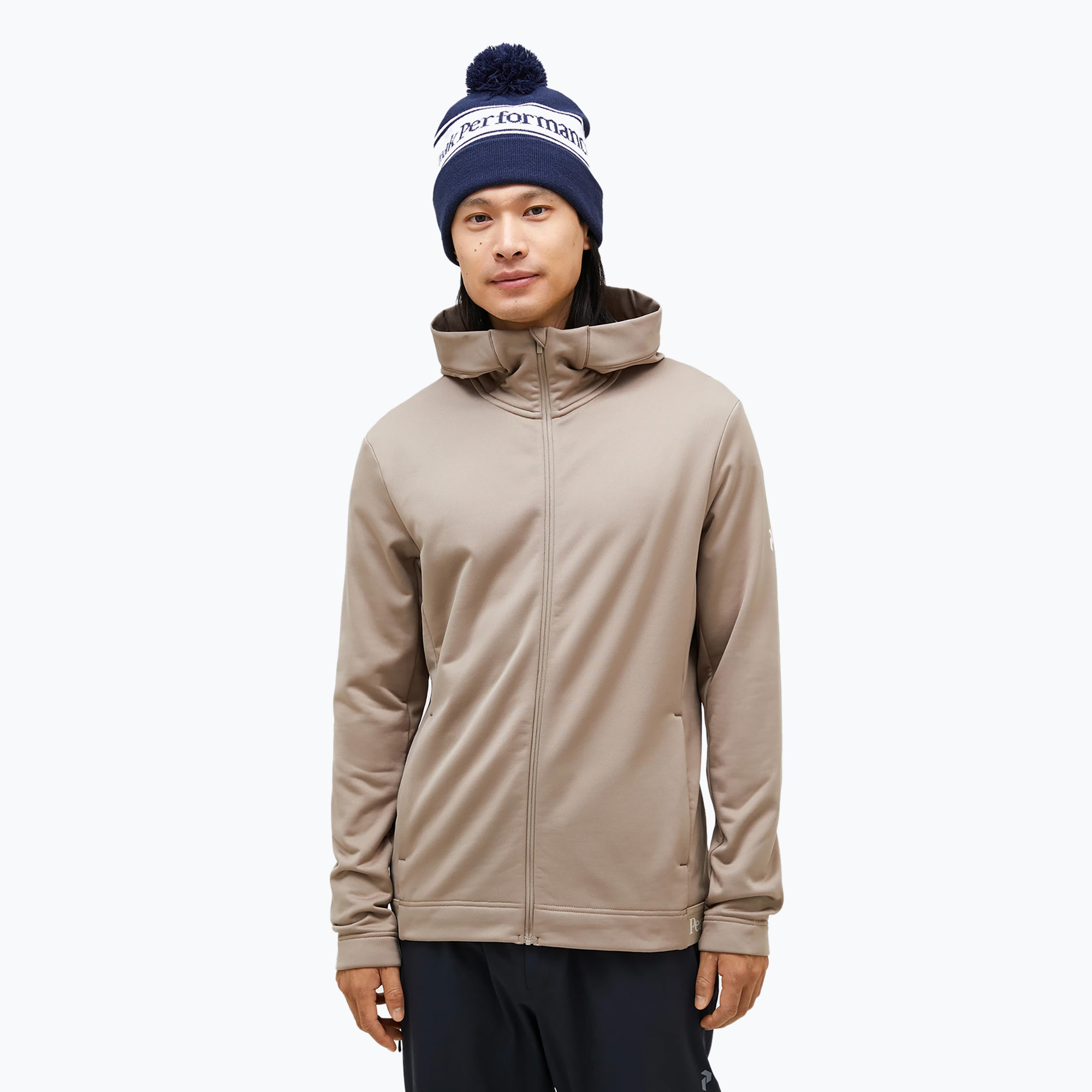 Bluza męska Peak Performance Rider Tech Zip Hood avid beige 