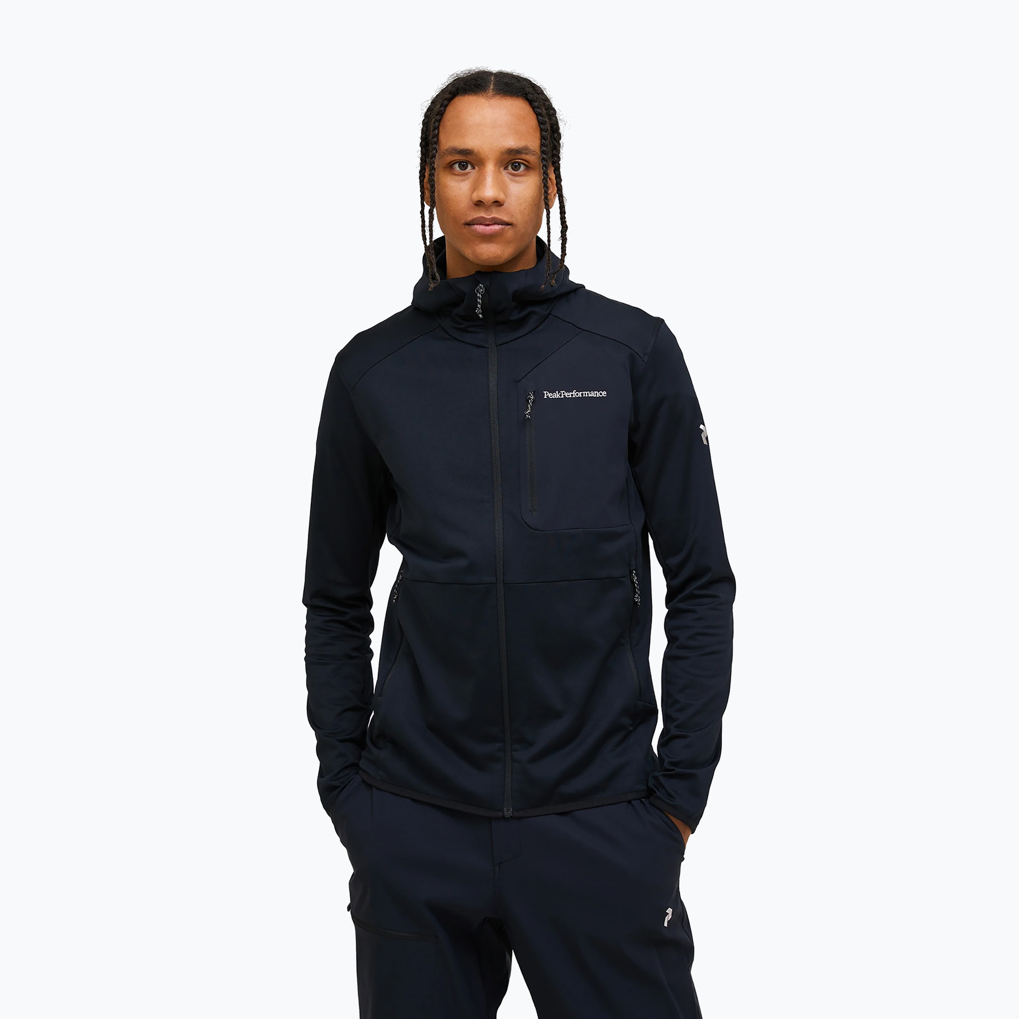 Bluza Peak Performance Utility Light Zip black/black 