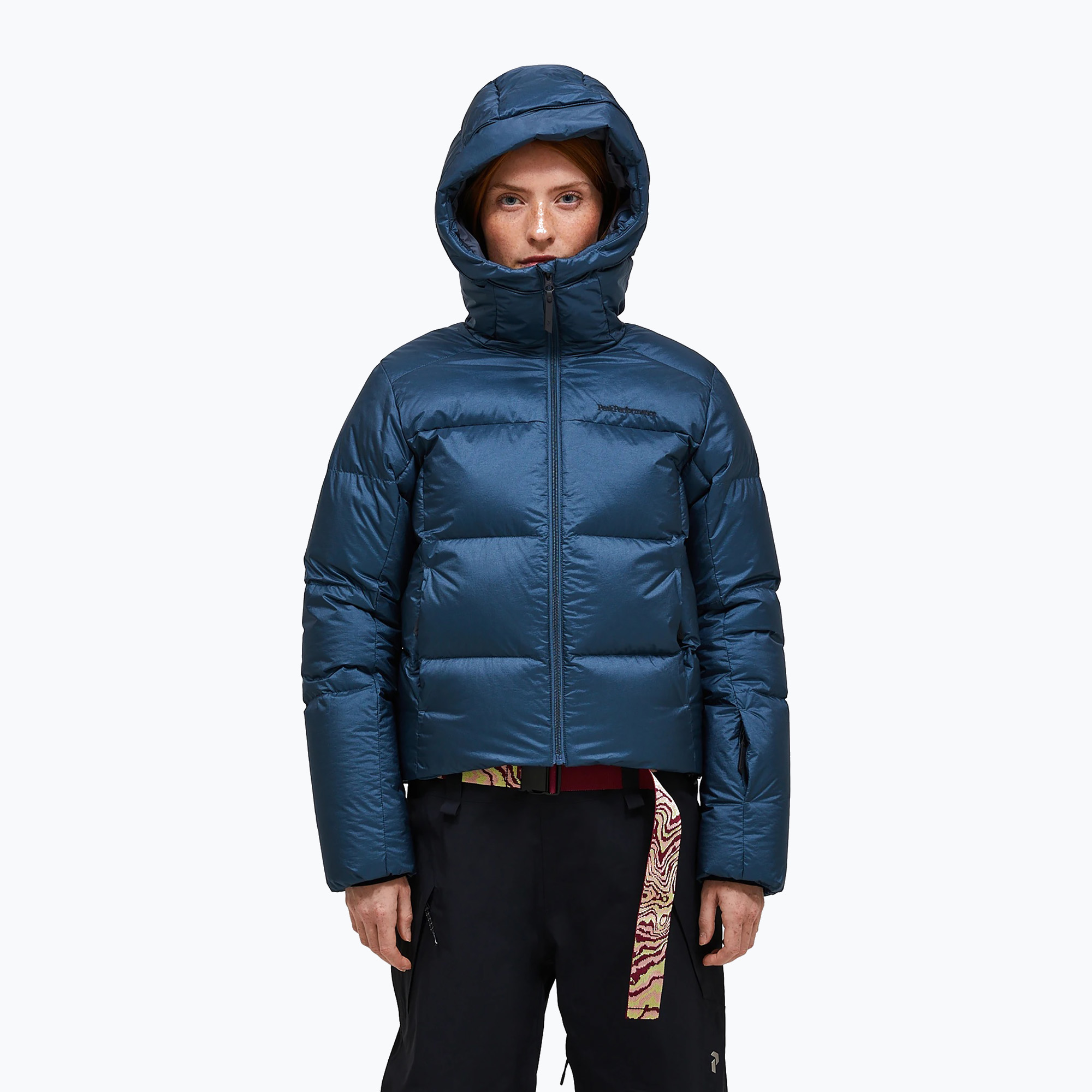 Damen-Skijacke Peak Performance Glissade Down Mountain Lake