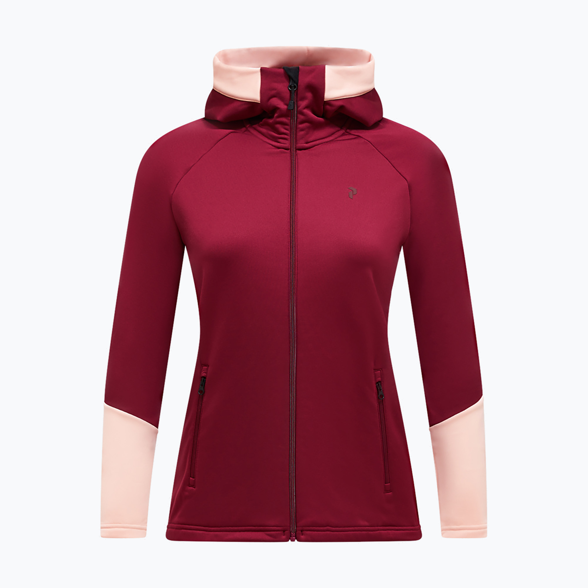 Bluza damska Peak Performance Rider Essentials vertical zenith/peach fuzz 