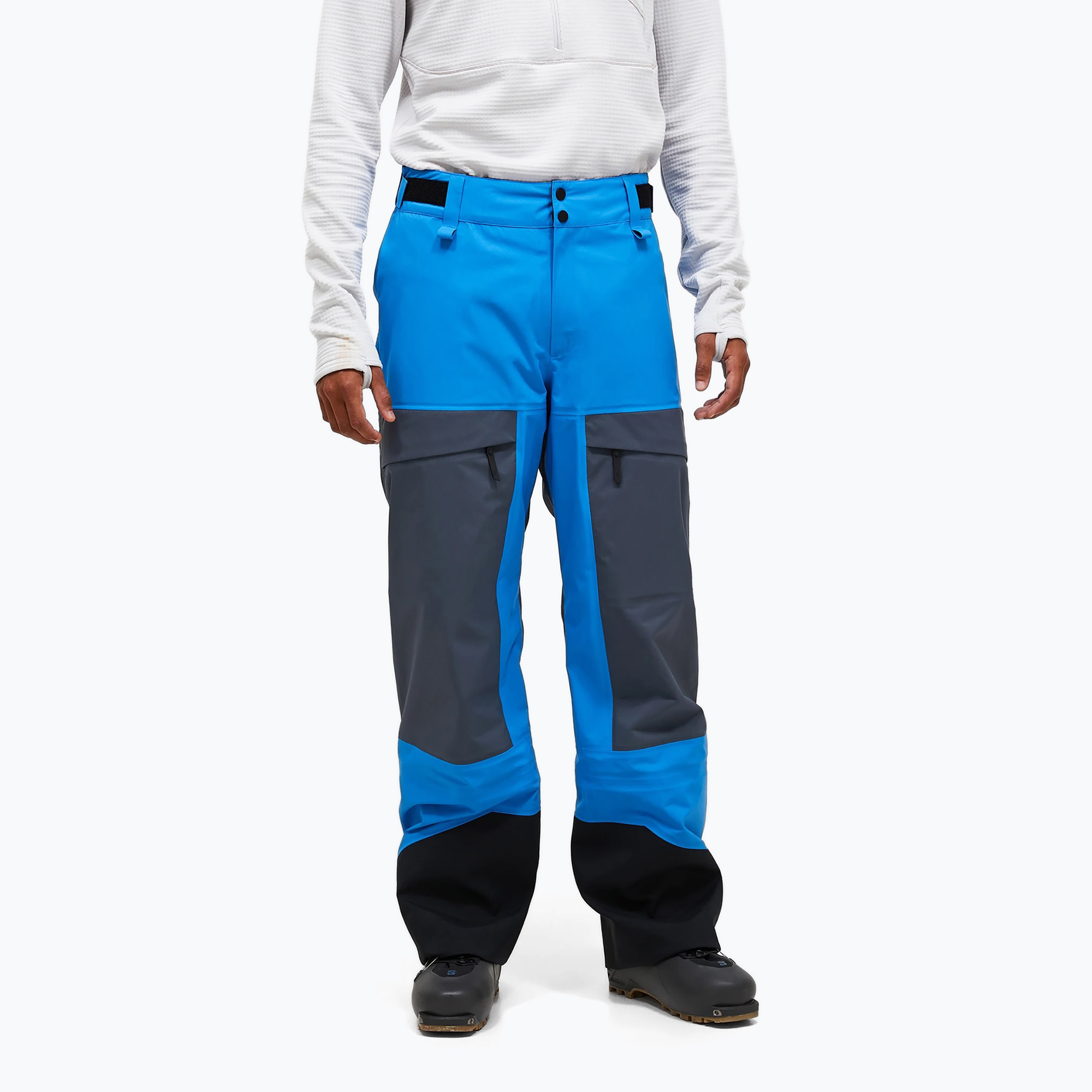 Pantaloni da sci uomo Peak Performance Alpine GTX 3L azure ascent (M) (Alpine GTX 3L G80507010)