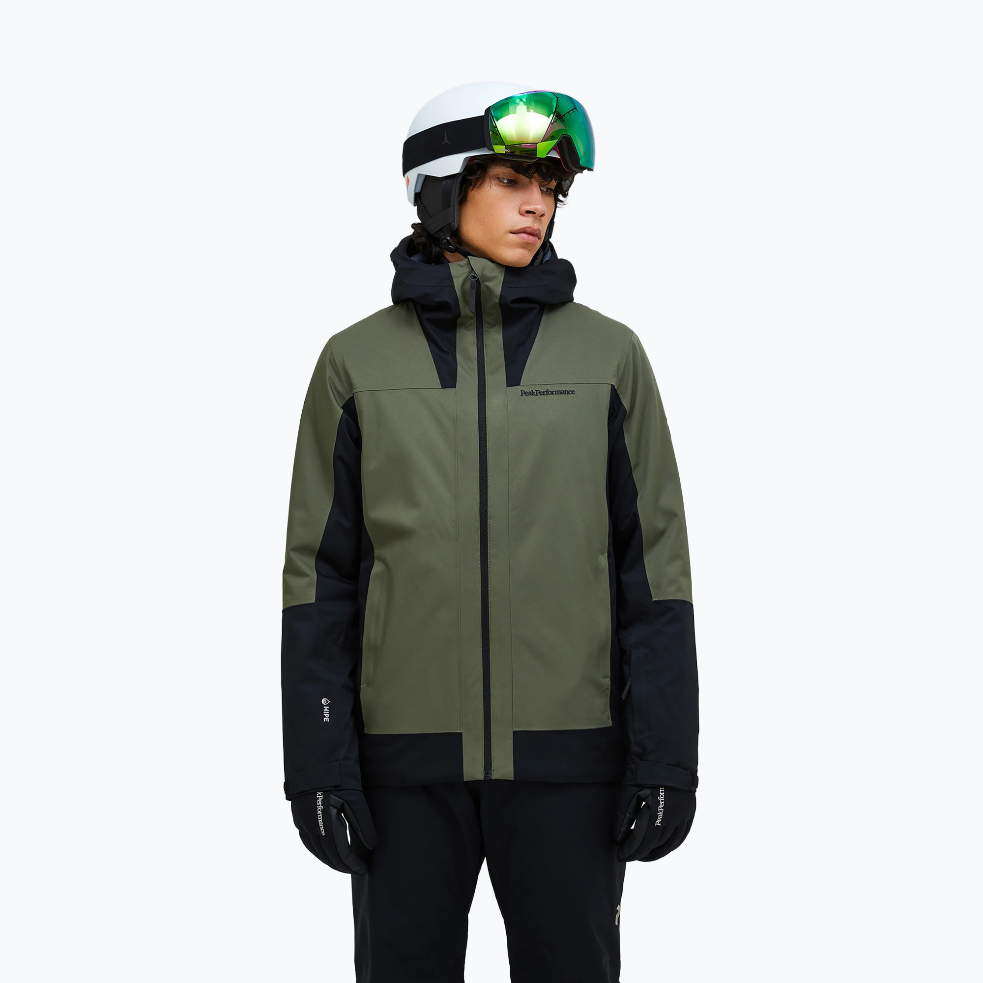 Мъжко скиорско яке Peak Performance Rider Tech Insulated pine needle/black
