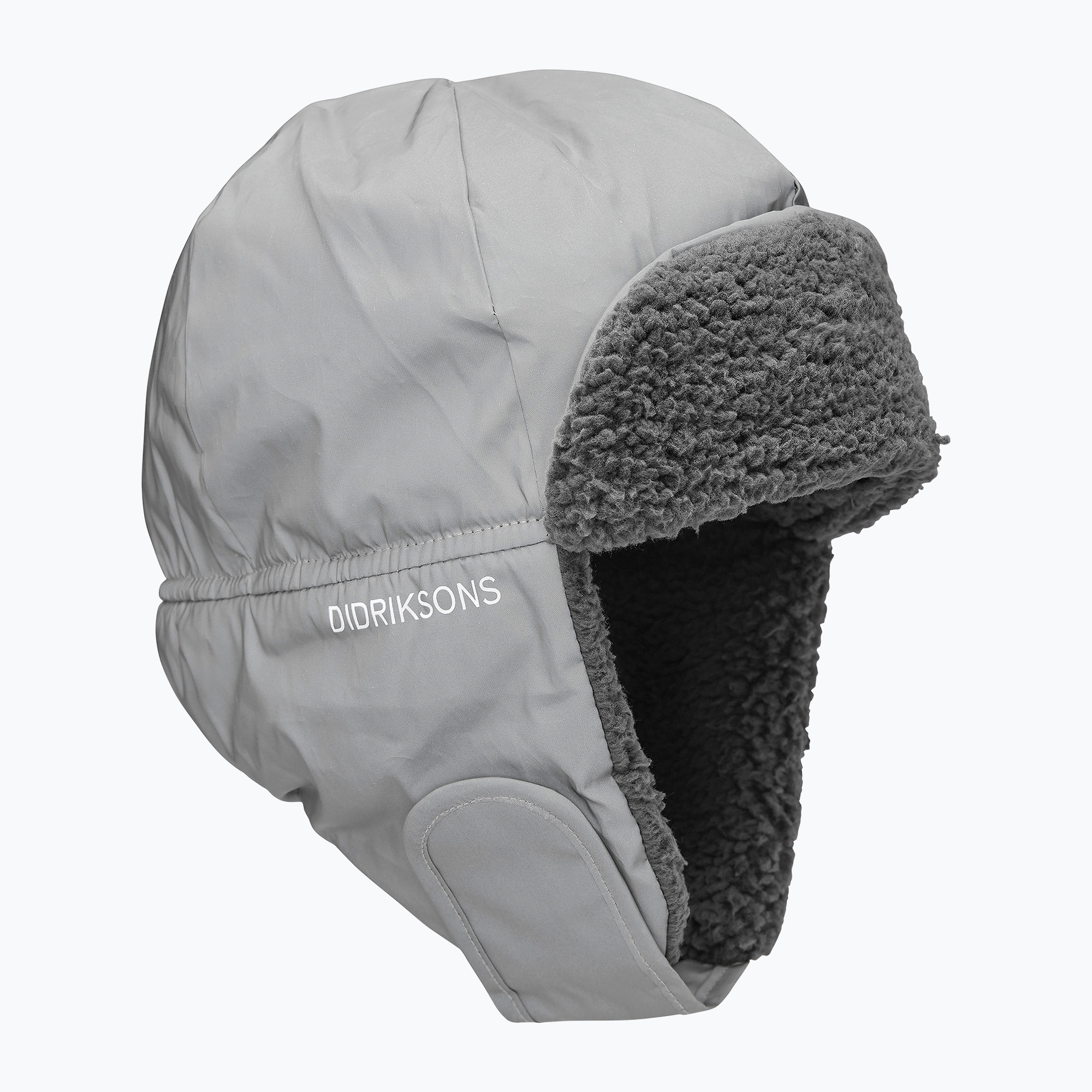 Dětská čepice Didriksons Biggles Reflective Cap silver
