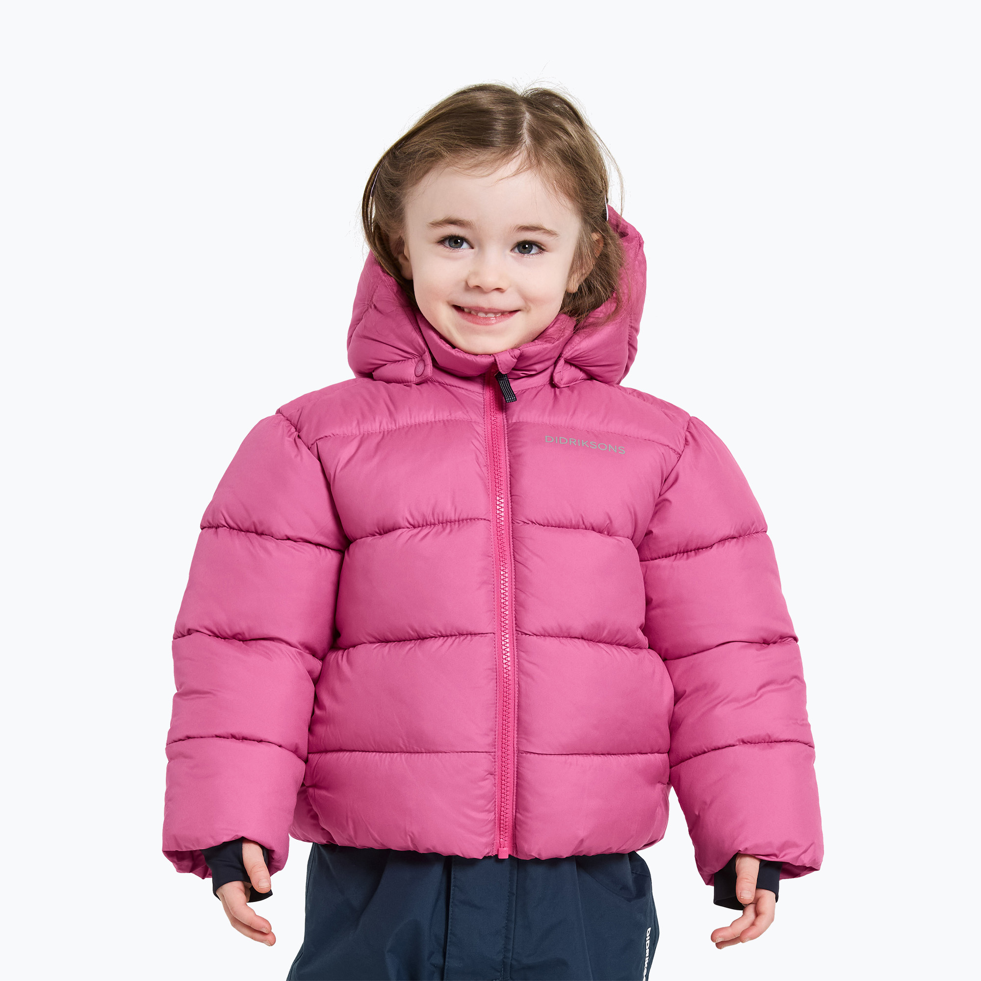 Kurtka dziecięca Didriksons Roxen sweet pink 