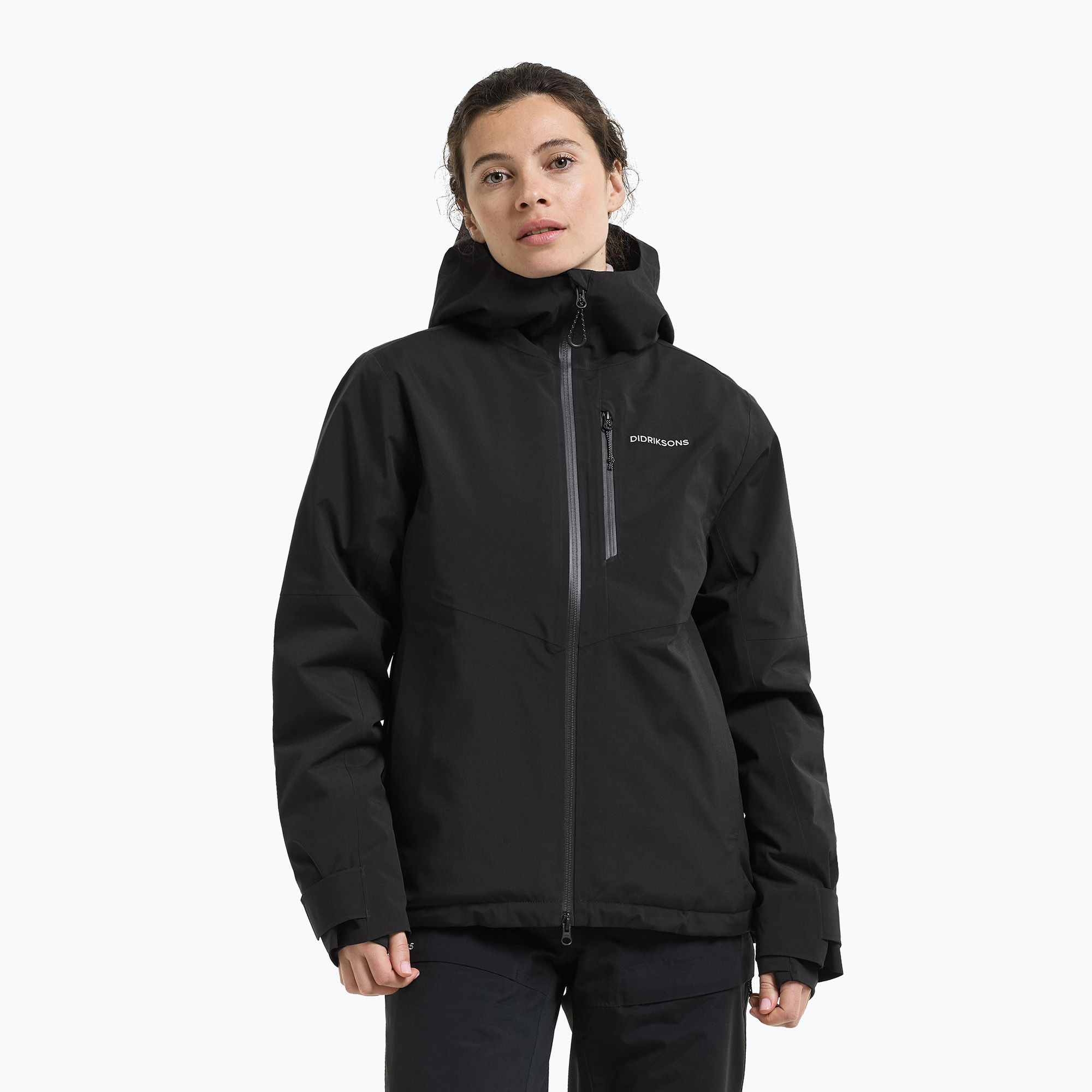 Дамско ватирано яке Didriksons Fiora black