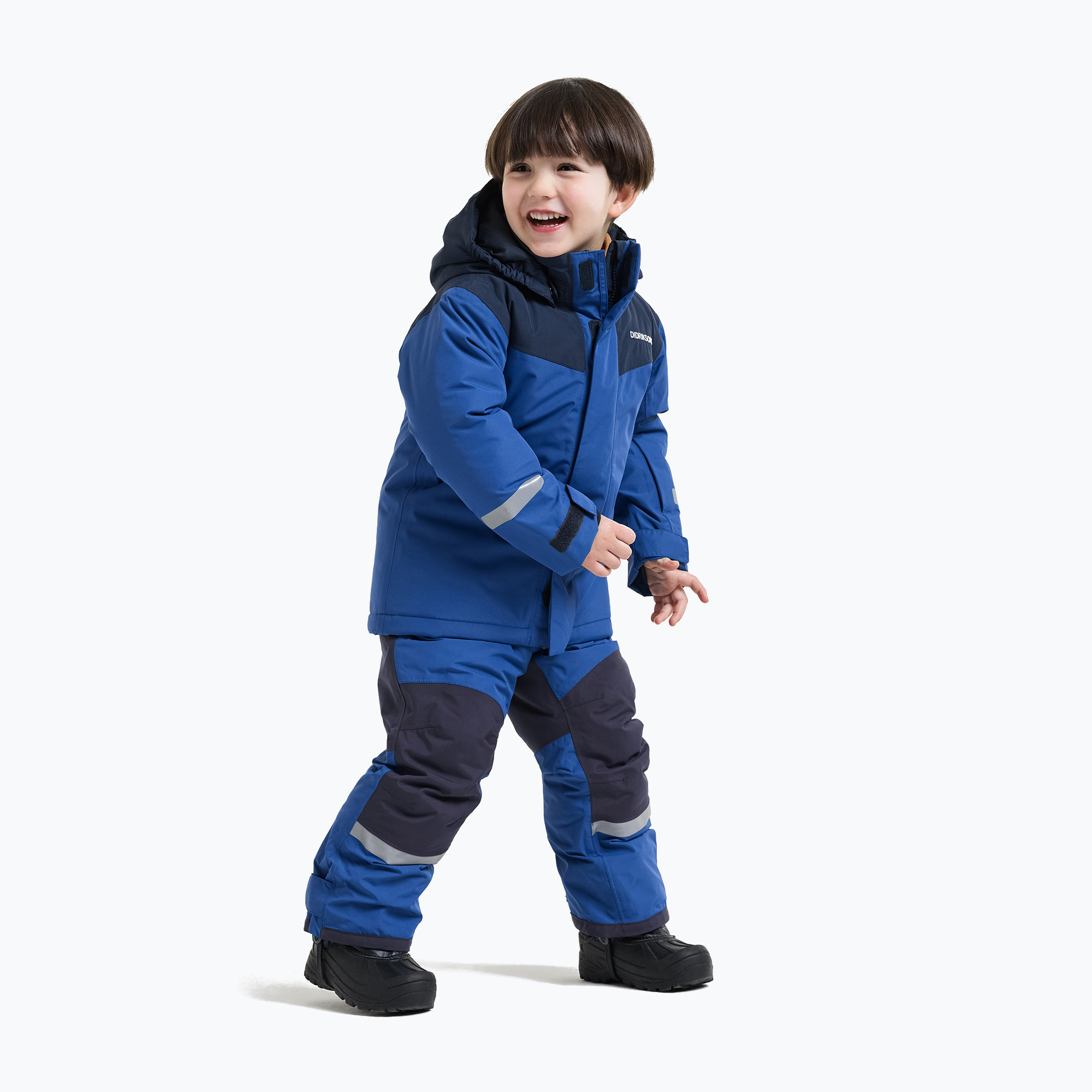 Set de schi pentru copii Didriksons Skare 2 ultramarine