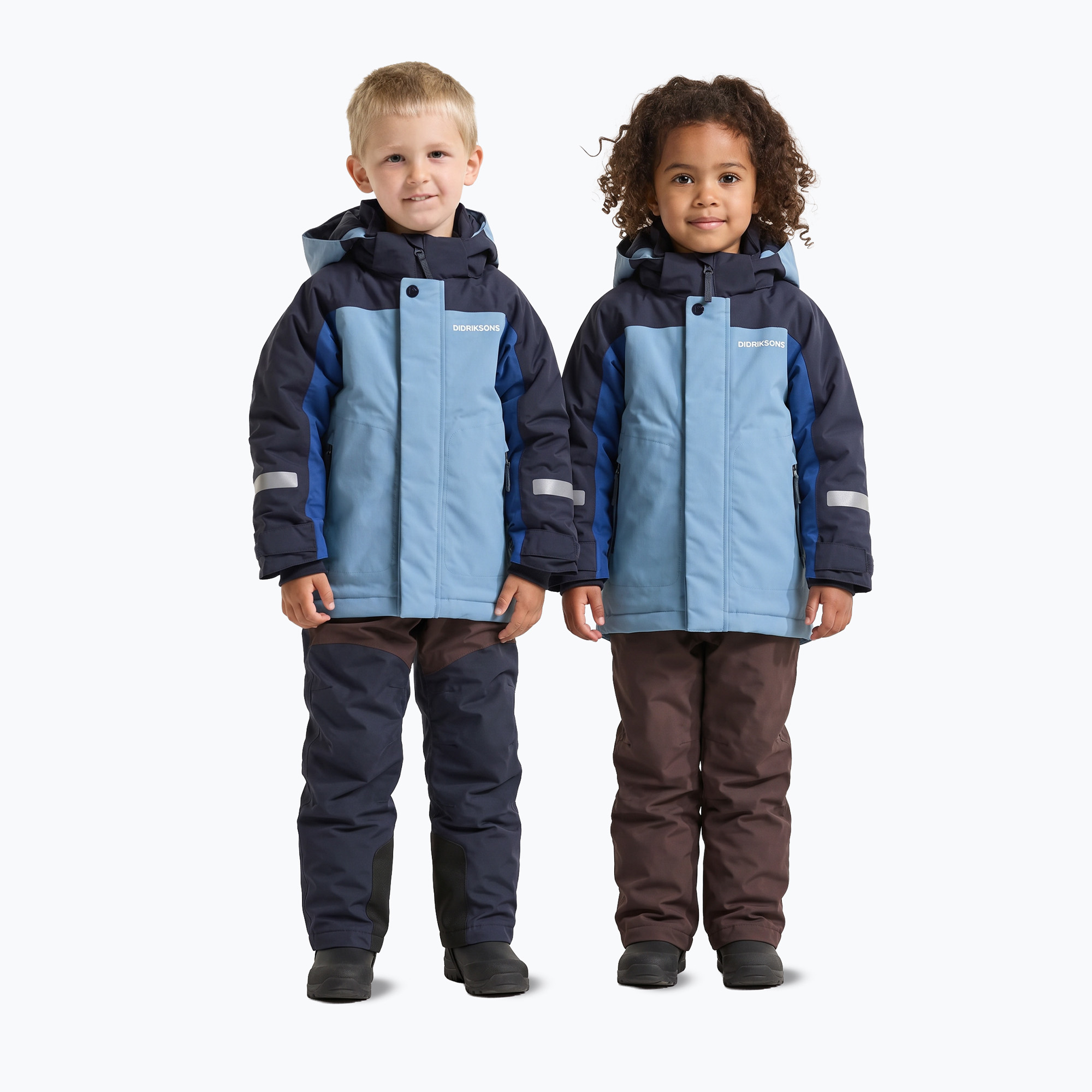 Детско яке Didriksons Neptune 5 winter blue