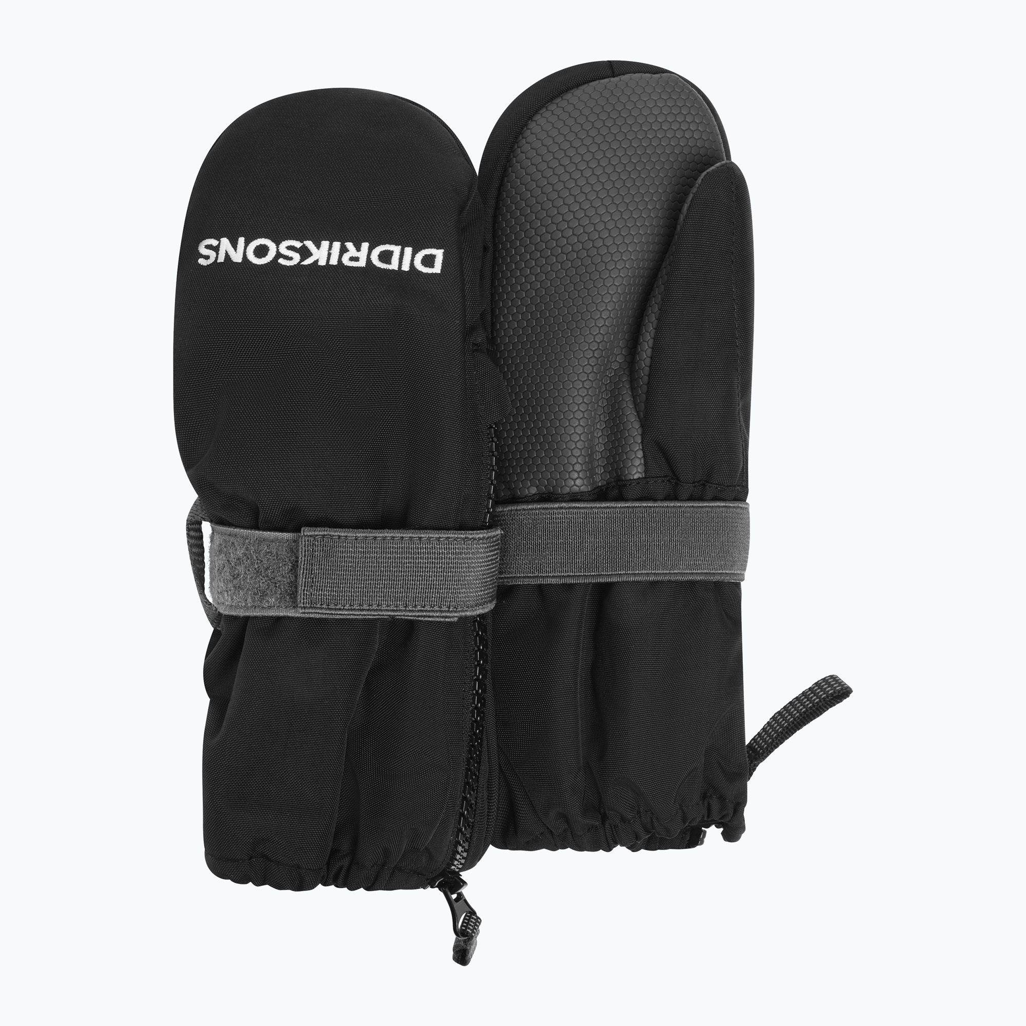 Mănuși de schi pentru copii Didriksons Biggles Zip Mitten 9 black