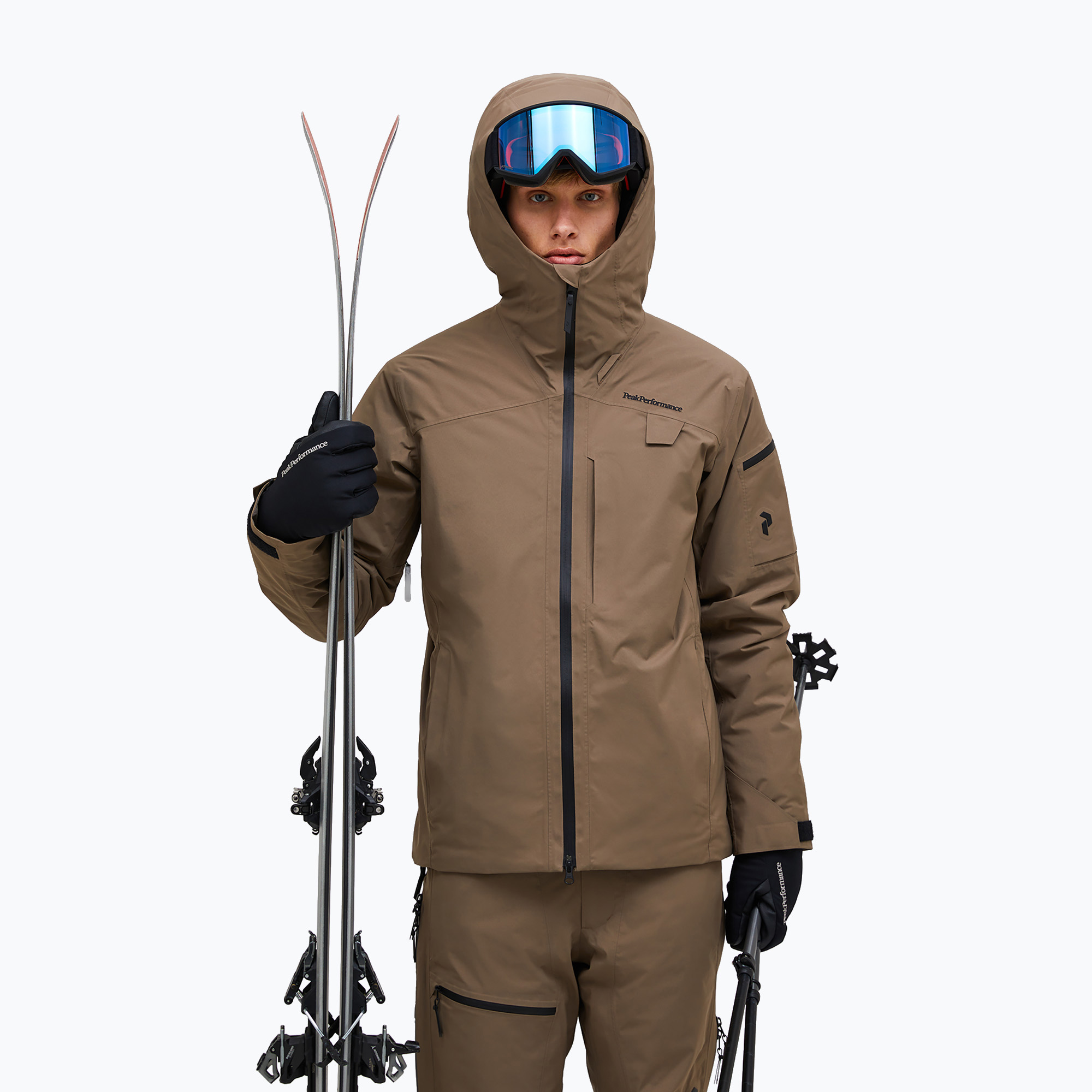 Мъжко яке Peak Performance Alpine GTX 2L Insulated Shell terrain tan