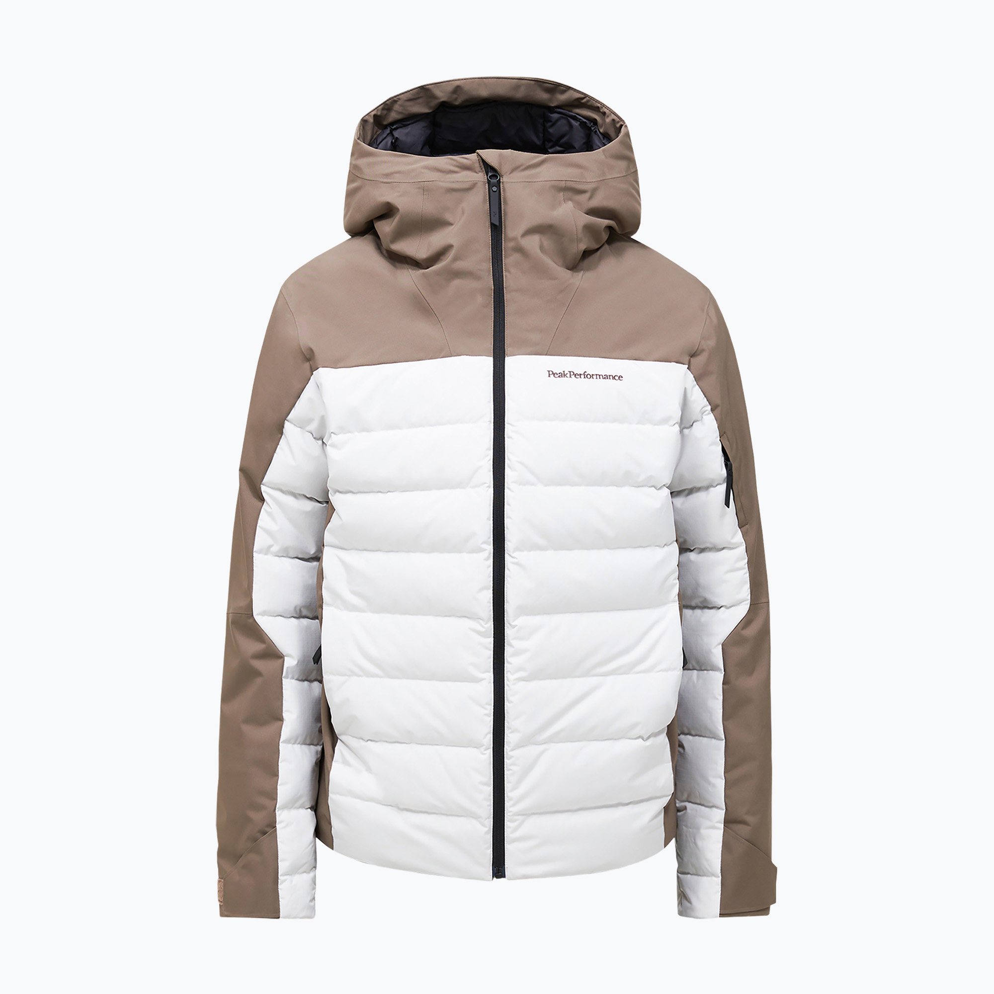 Мъжко скиорско яке Peak Performance Shred Down terrain tan/antarctica