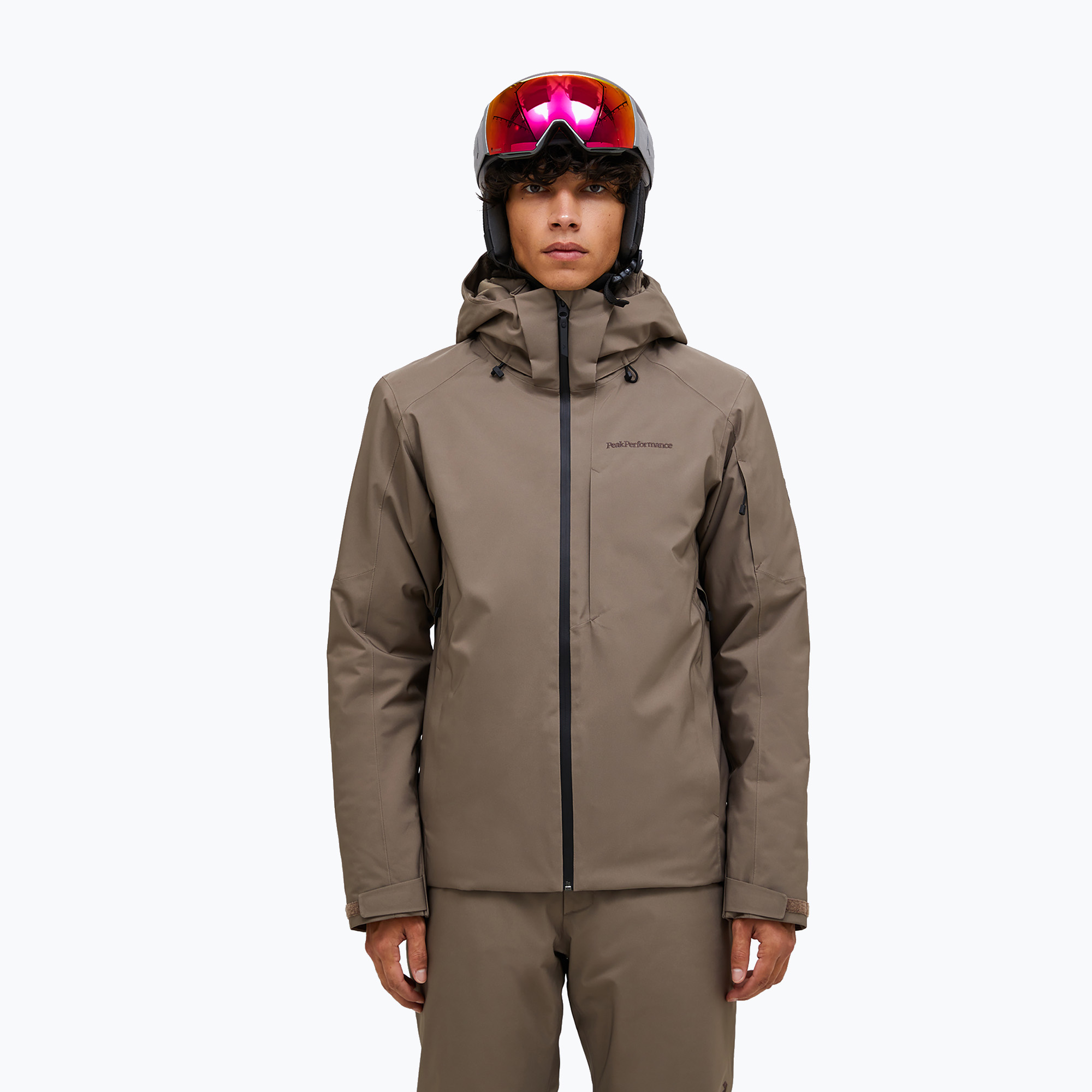Мъжко скиорско яке Peak Performance Maroon Insulated terrain tan