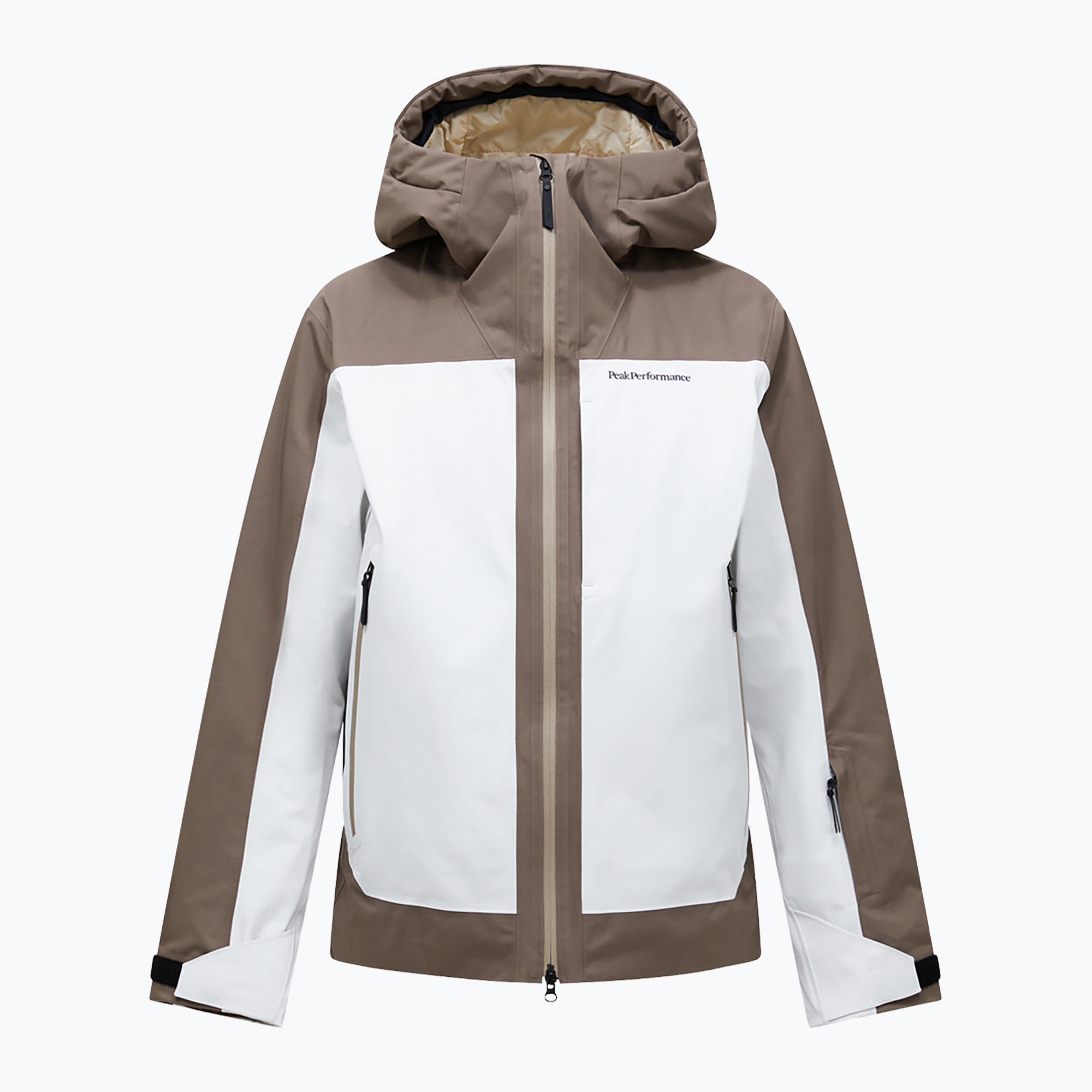 Мъжко скиорско яке Peak Performance Whitelight Hipe 2L Insulated Shell terrain tan/antarctica