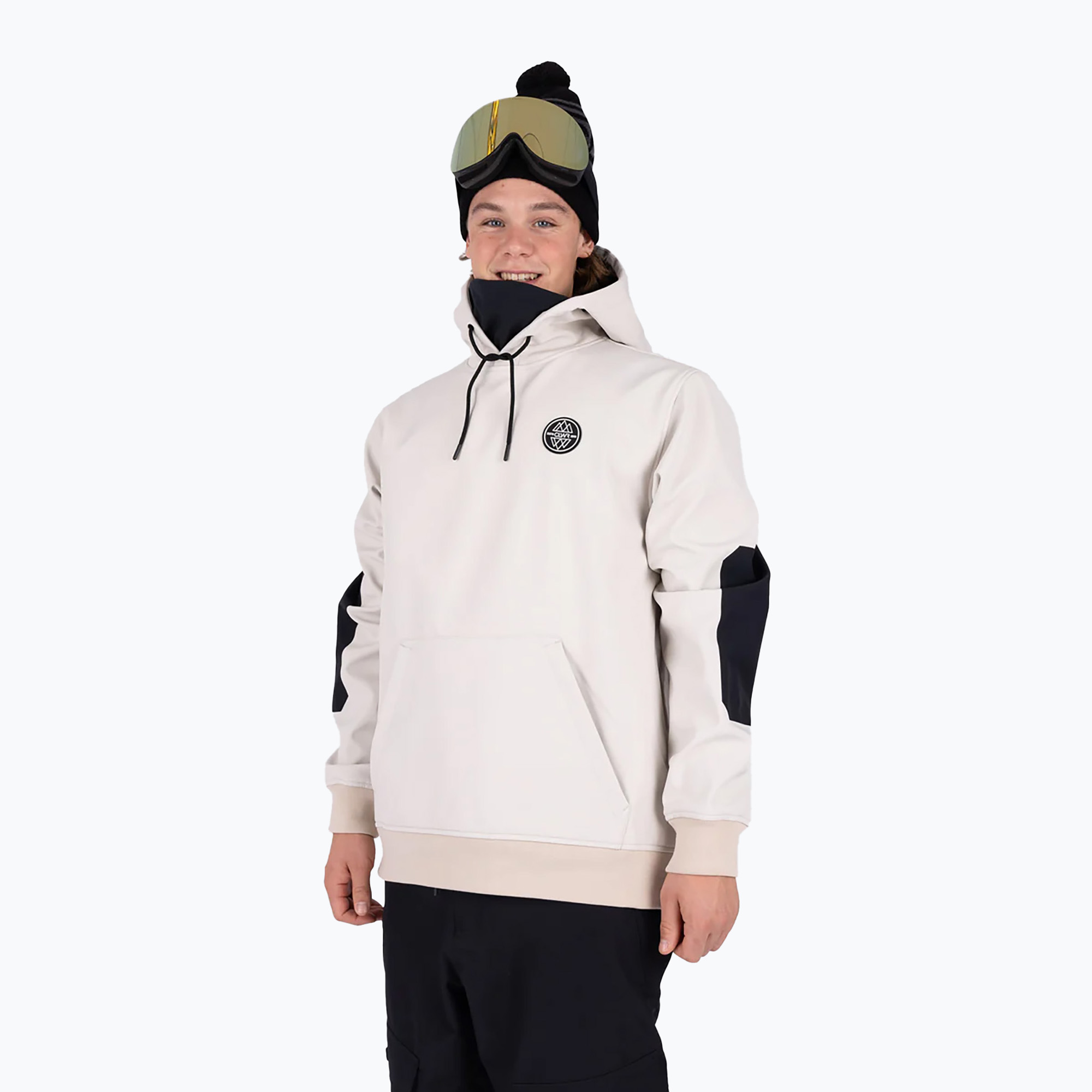 Суитшърт за сноуборд Colourwear Est 2010 Hood off-white