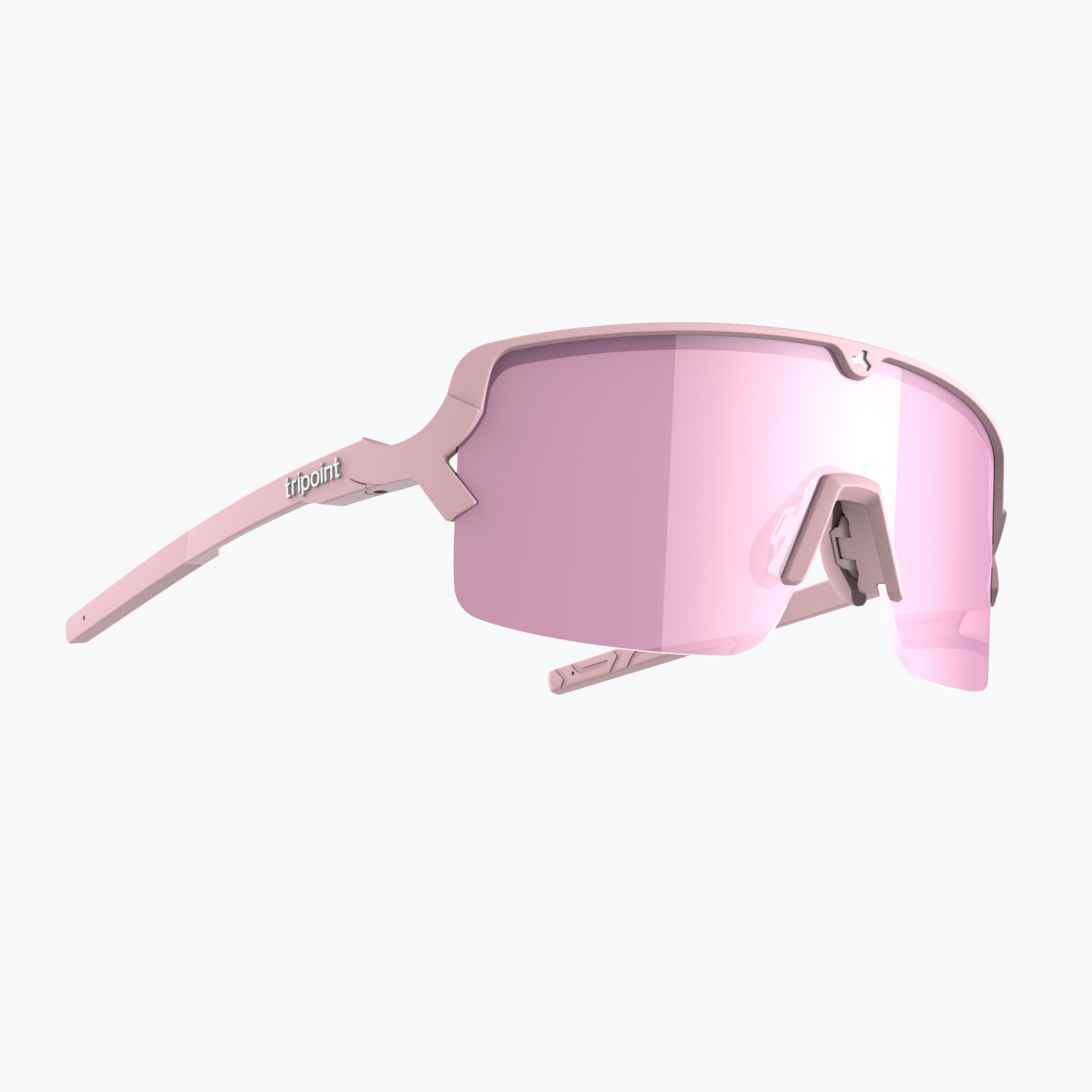 Ochelari de soare  Tripoint 009 Lake Prespa Small matt light pink/brown/pink multi