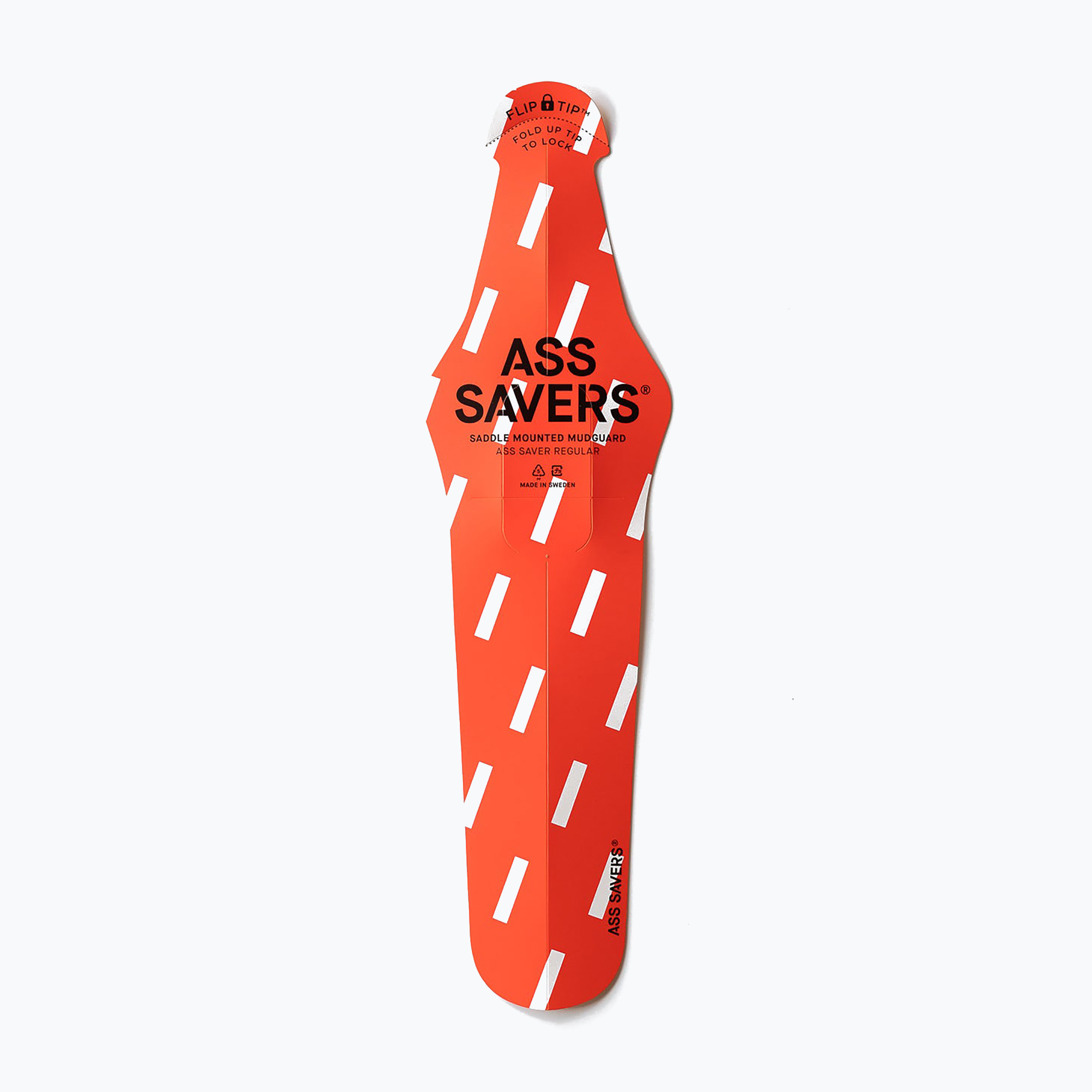 Apărătoare de noroi pentru bicicletă  Ass Savers Regular Bold Rain Red