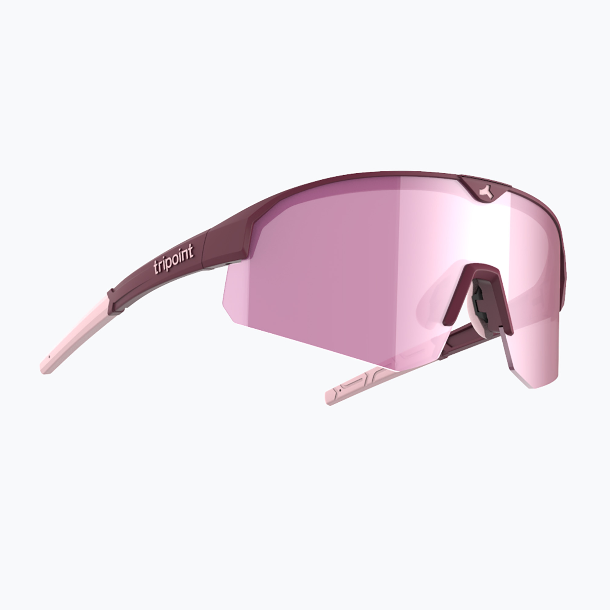 Ochelari de soare  Tripoint 006 Lake Victoria Small matt burgundy/brown /pink multi