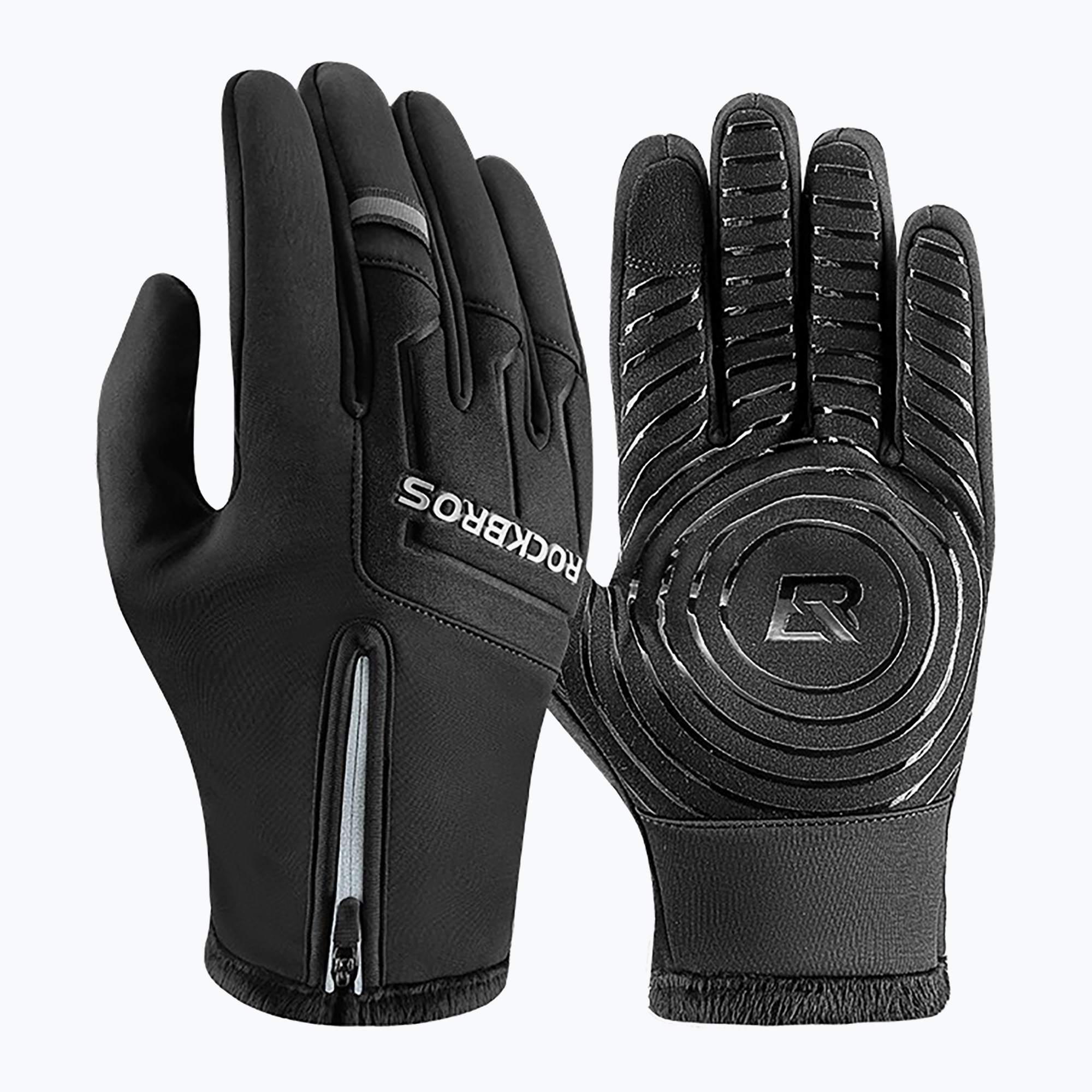 Велосипедни ръкавици Rockbros Full-finger S317 black