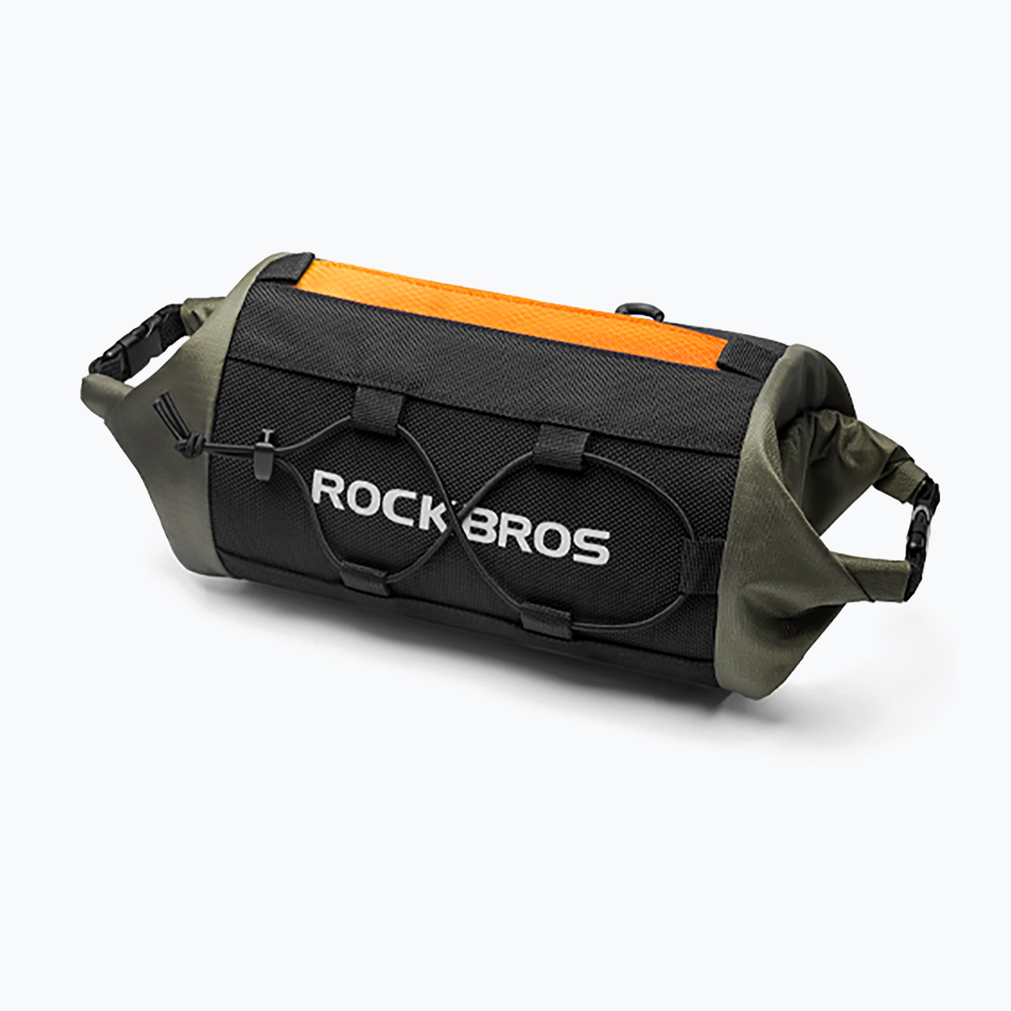 Чанта за кормило на велосипед Rockbros 30110045001 Bike Front Bag black/green/orange