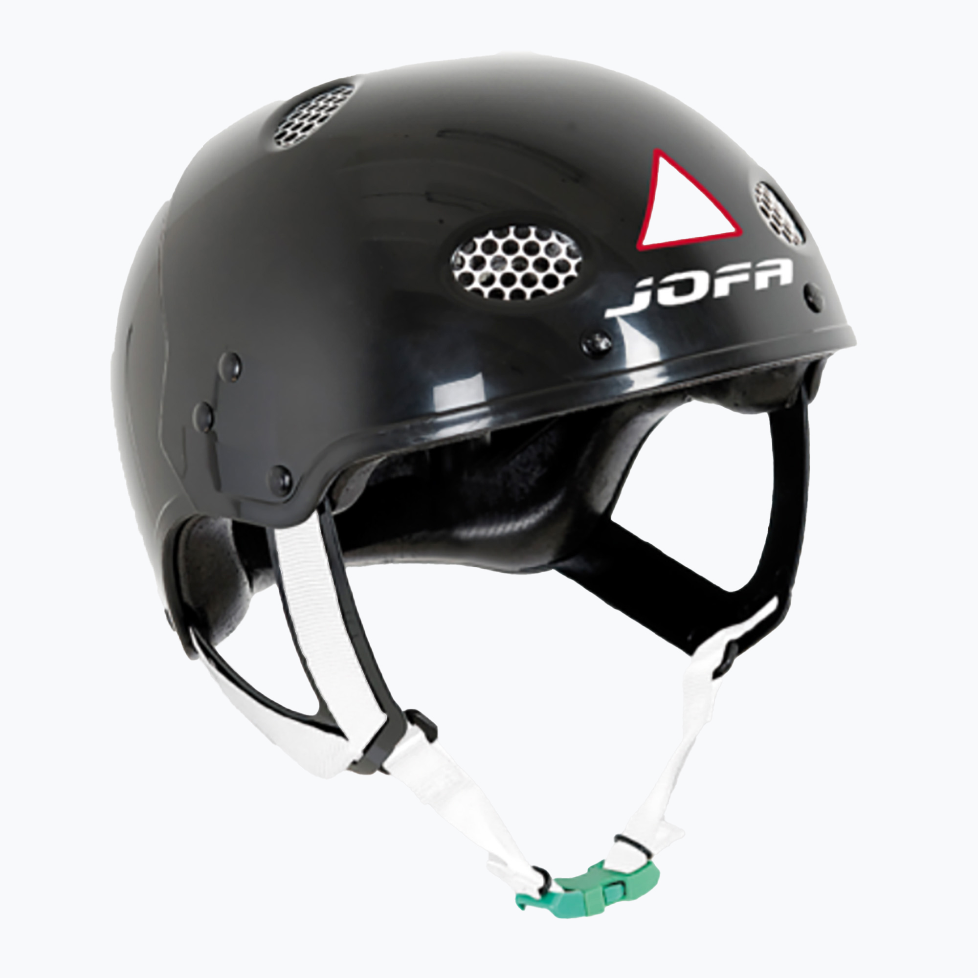 Детска хокейна каска JOFA 715 LS JR black/white