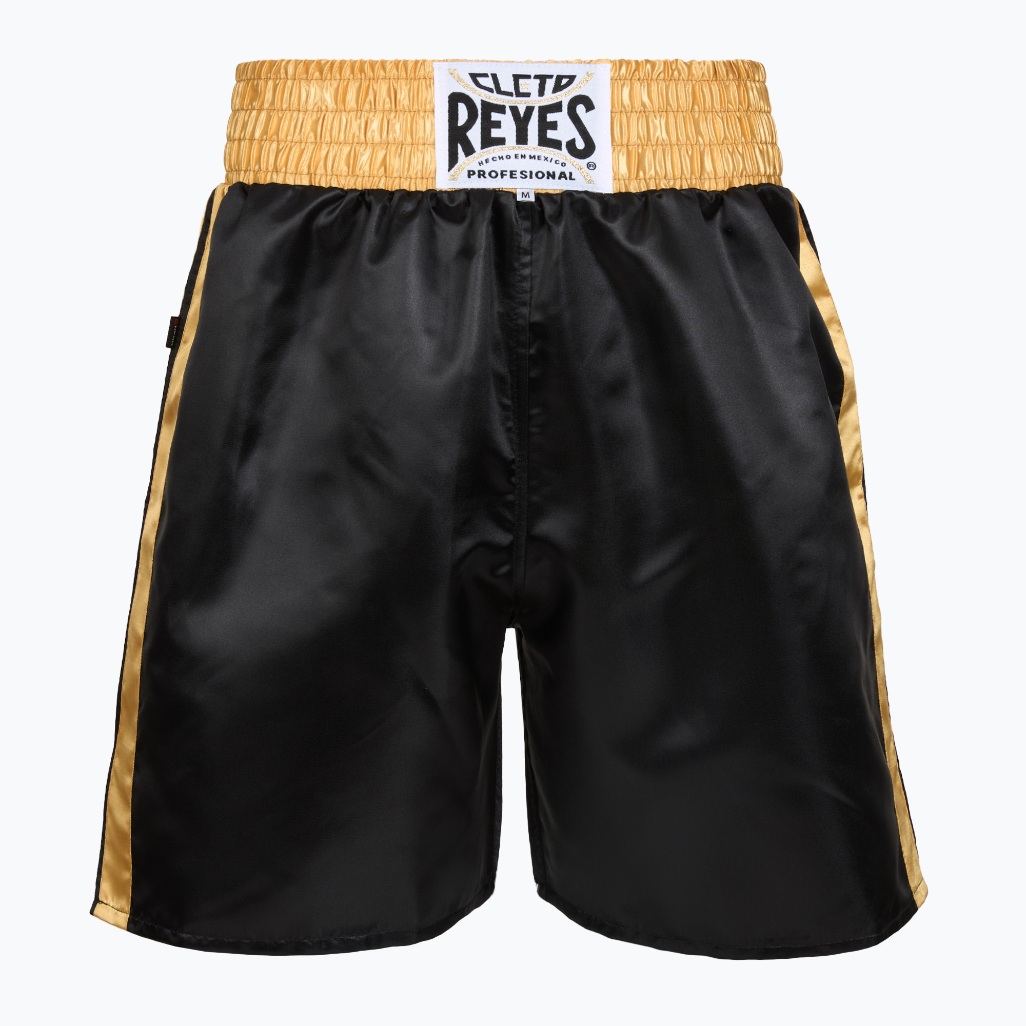 Мъжки боксови шорти Cleto Reyes Satin black/gold