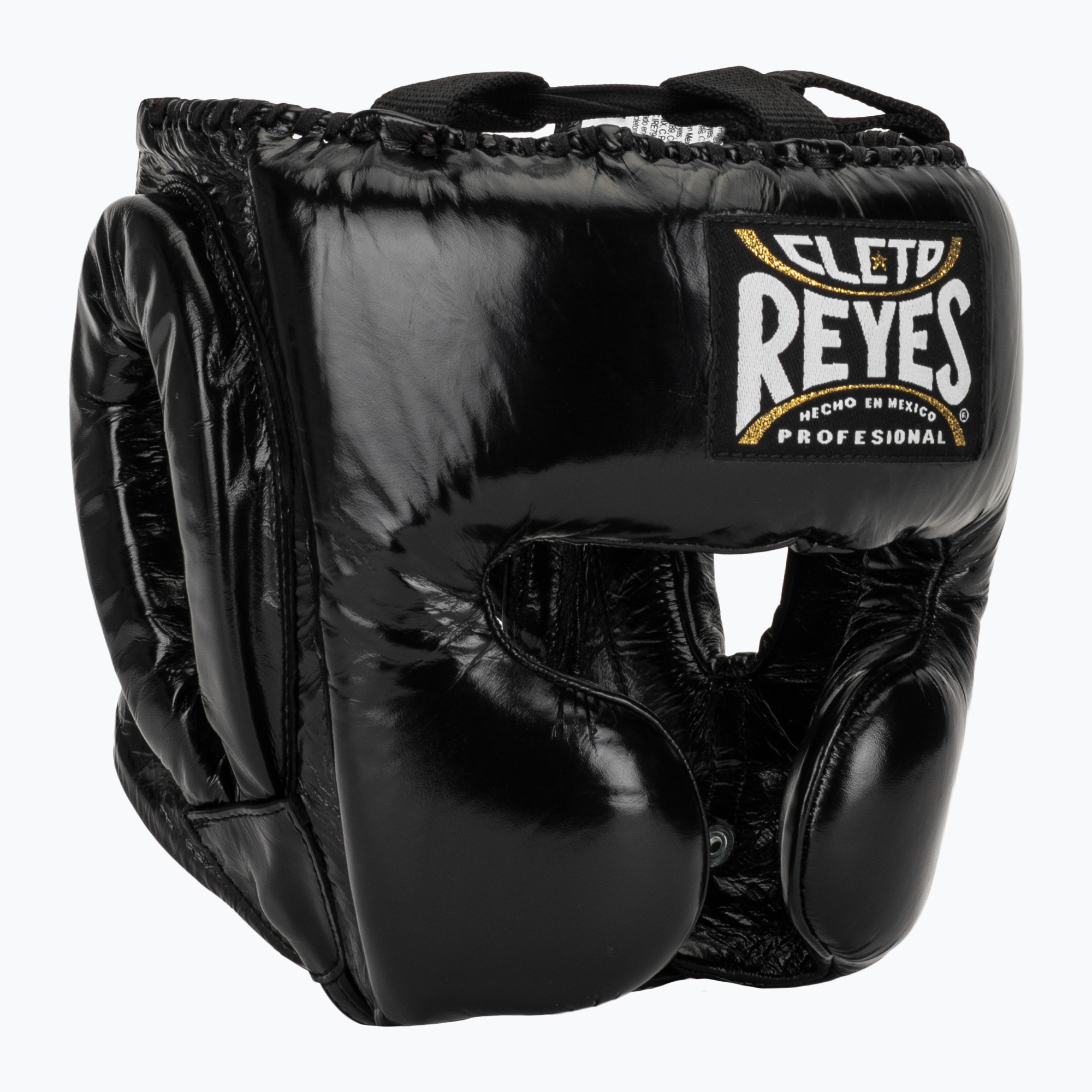 Cască de box Cleto Reyes Cheek Protectors Leather black