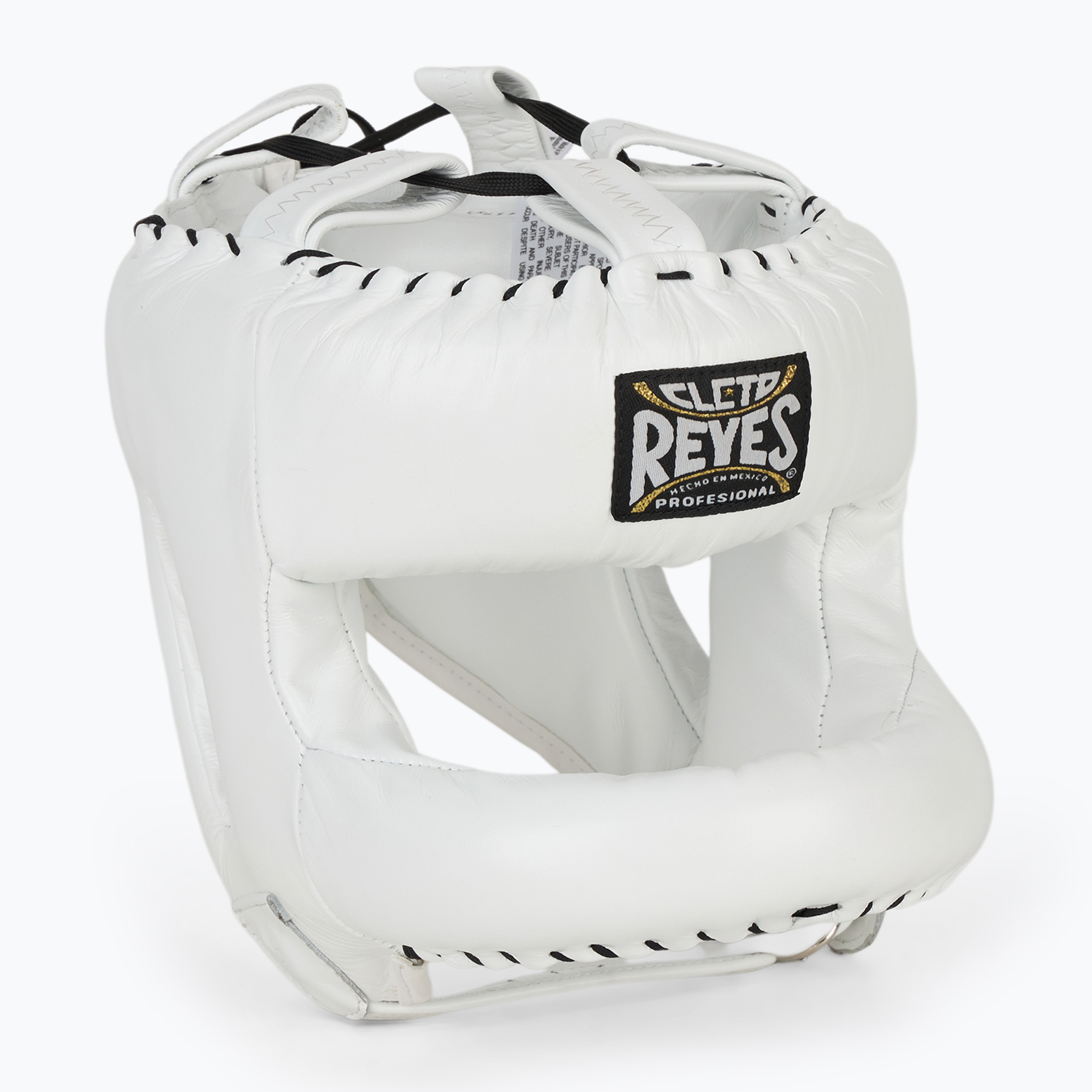 Kask bokserski Cleto Reyes With Round Face Bar white 