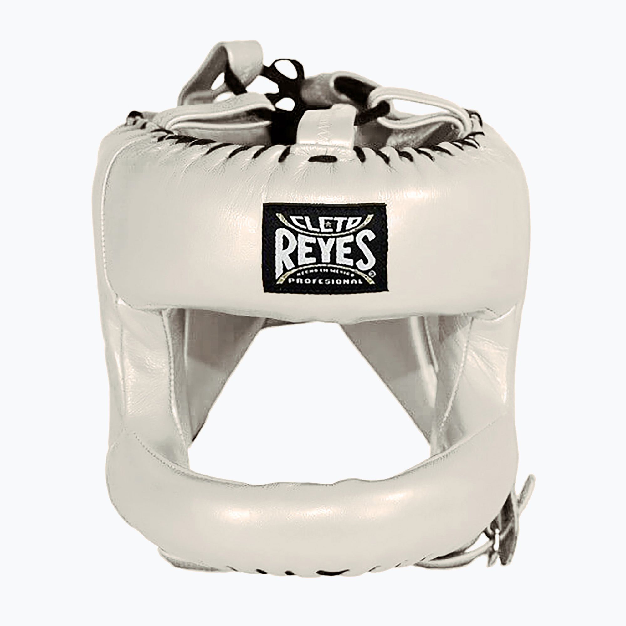 Kask bokserski Cleto Reyes With Round Face Bar white 