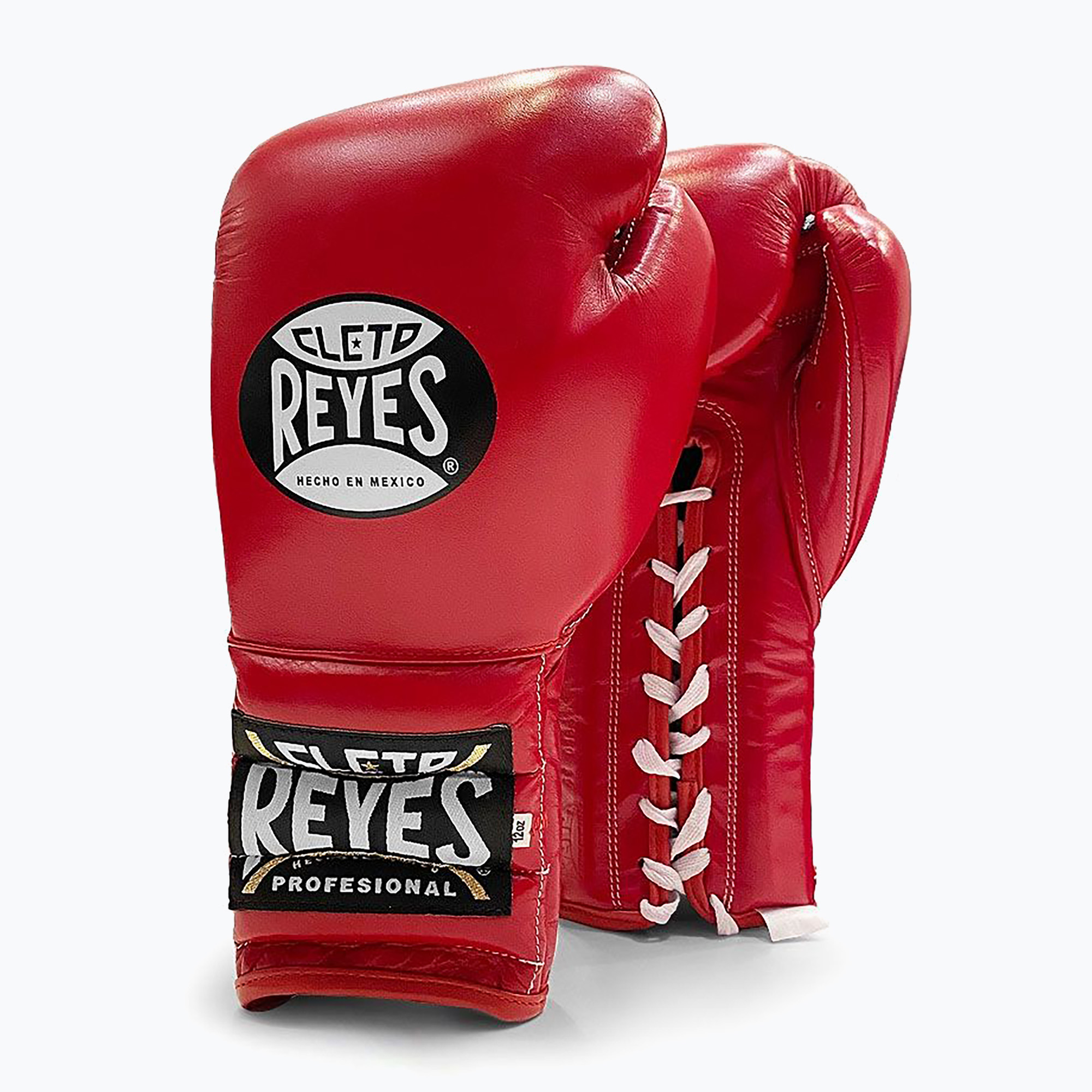 Rękawice bokserskie Cleto Reyes Lace Up Sparring red 