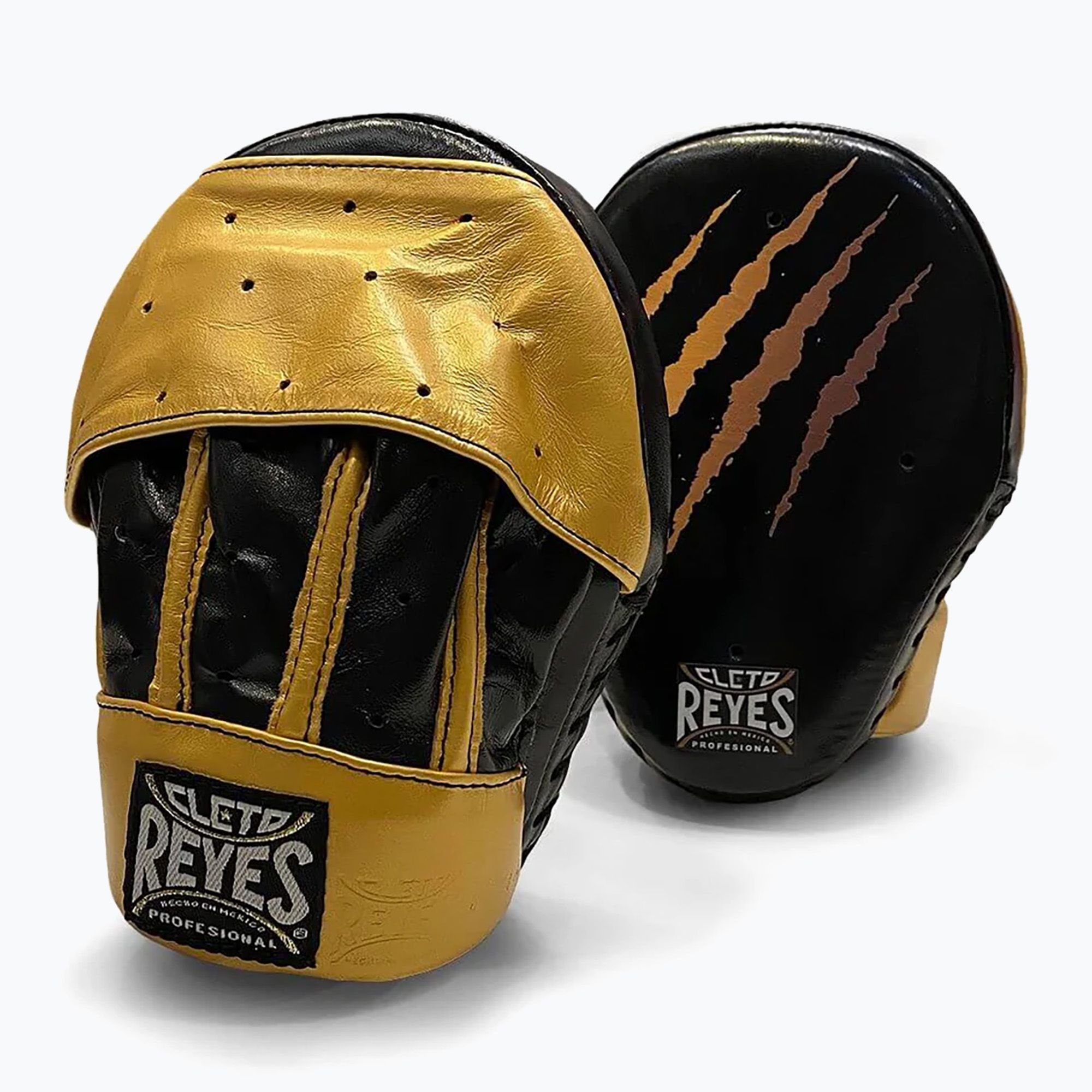 Łapy treningowe trenerskie Cleto Reyes High Performance gold/black 
