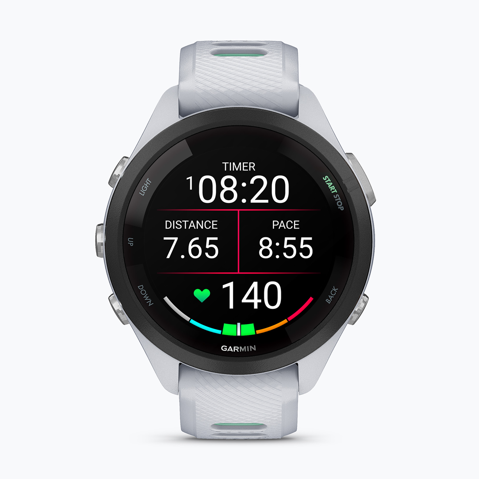 Óra Garmin Forerunner 265S white neo tropic/mint (Forerunner 265S 010-02810-14)