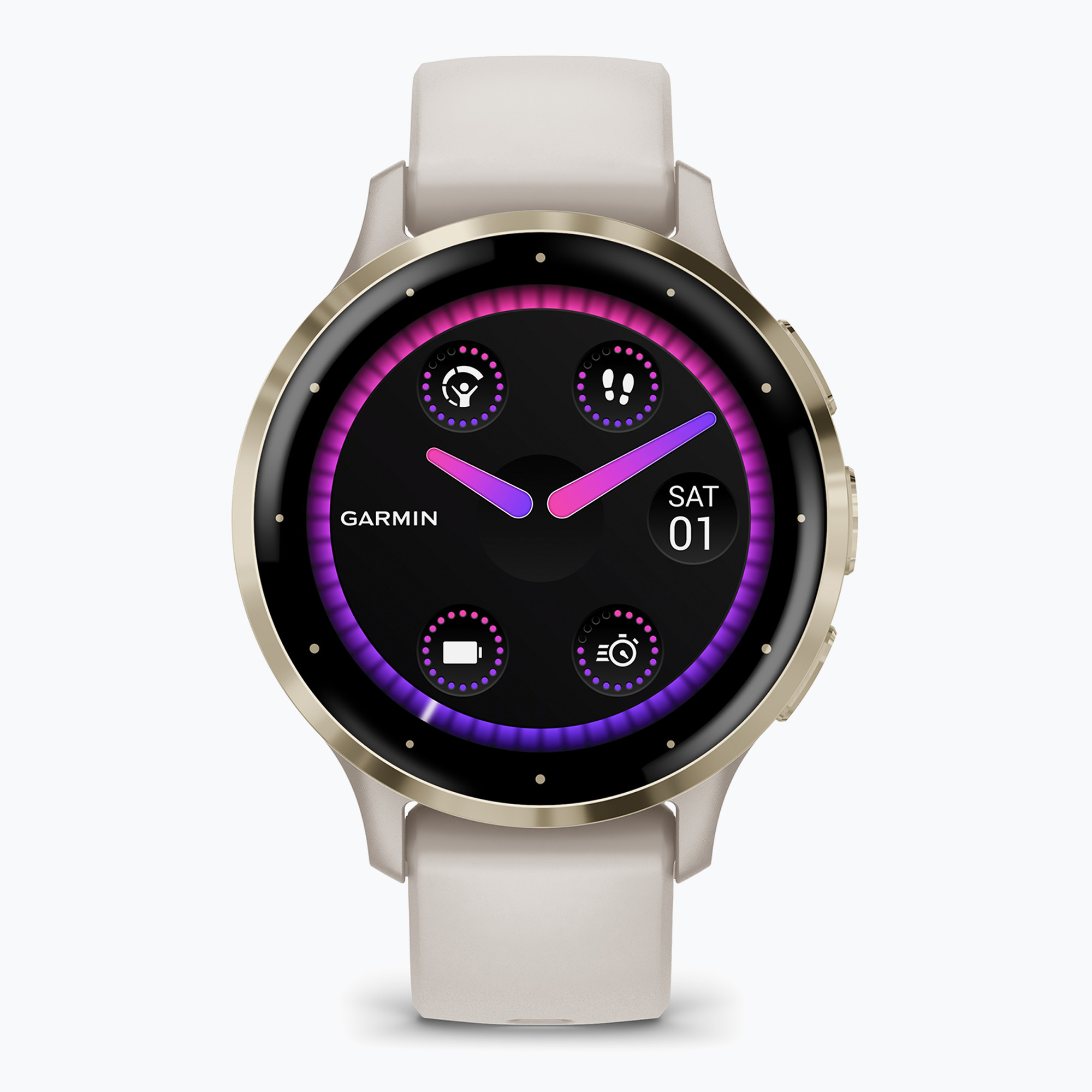 Óra Garmin Venu 3S soft gold/ivory (Venu 3S 010-02785-04)