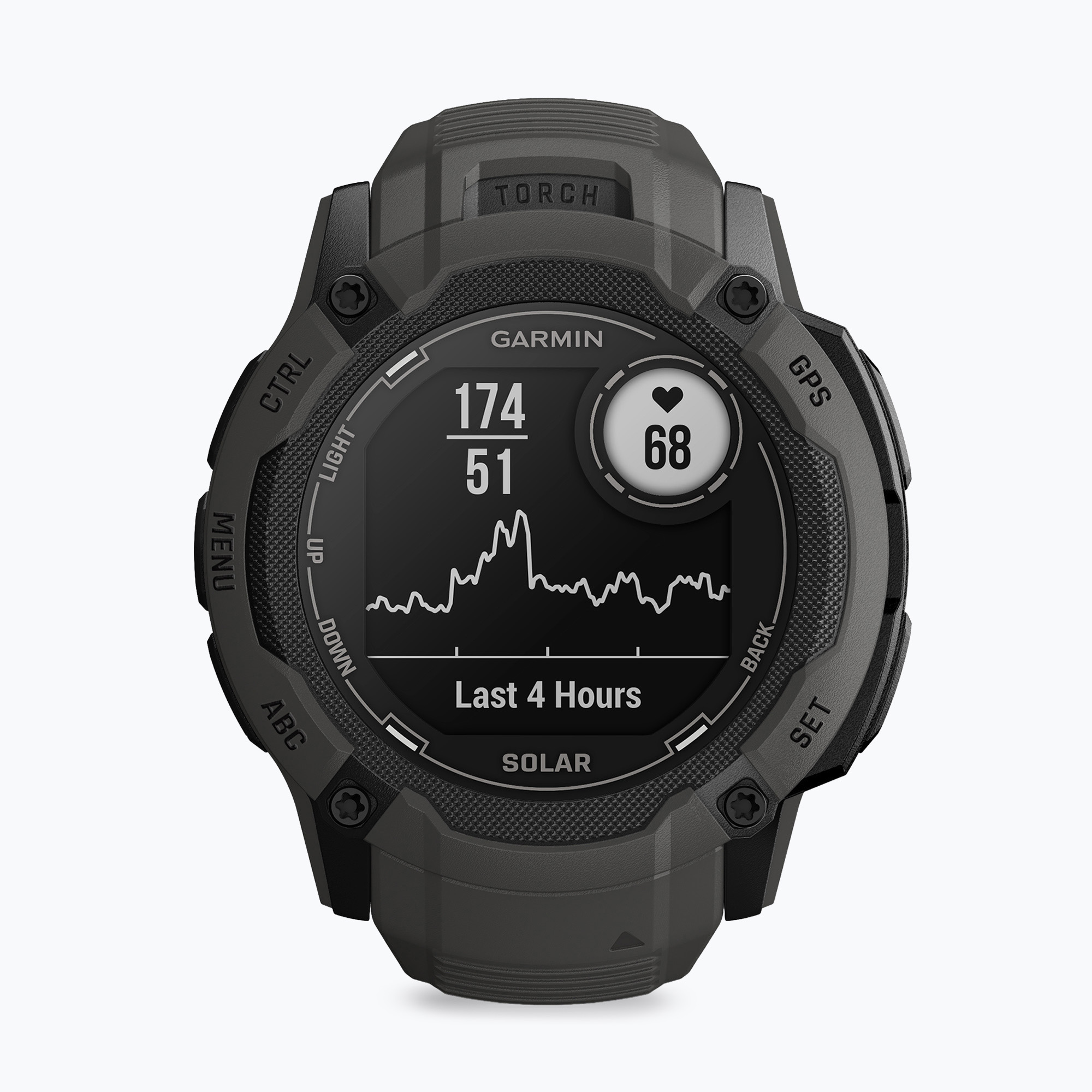 Okosóra Garmin Instinct 2X Solar graphite (Instinct 2X Solar 010-02805-00)