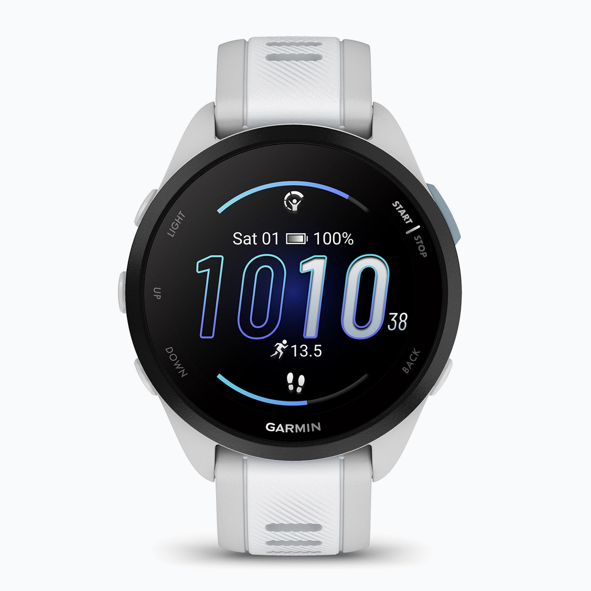 Karóra Garmin Forerunner 165 mist gray/whitestone (Forerunner 165 010-02863-21)