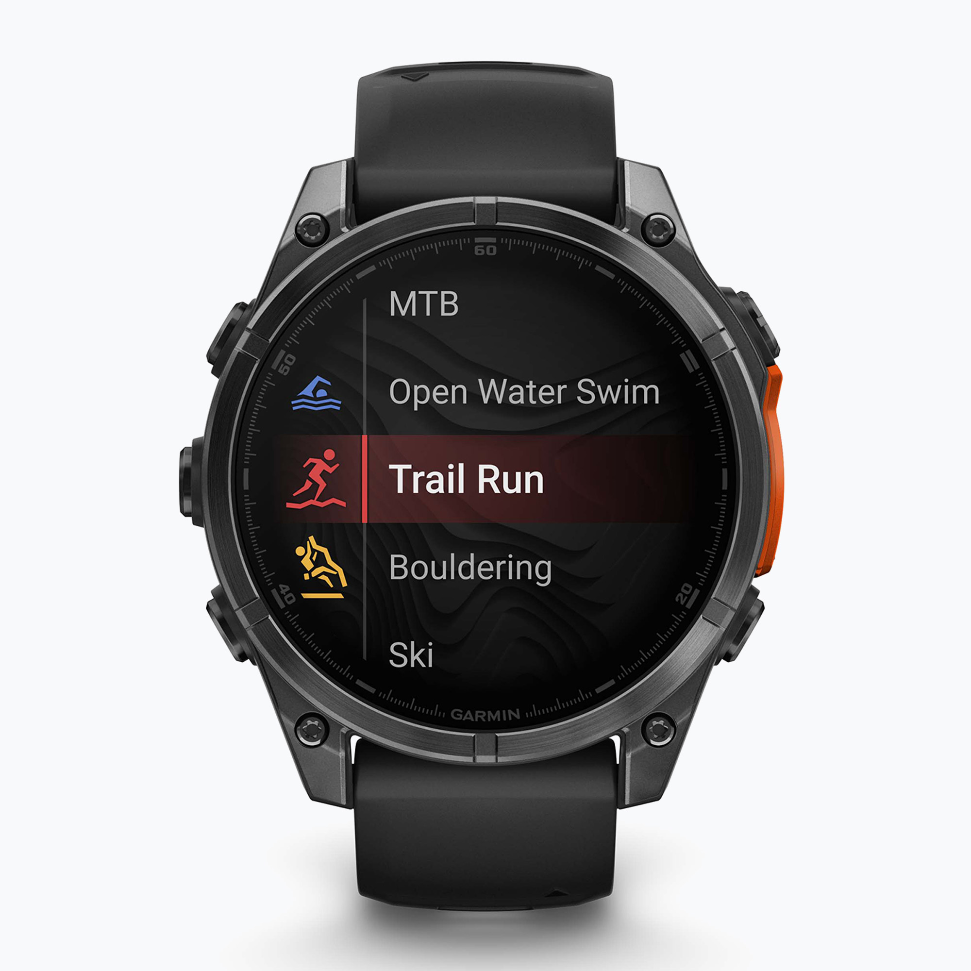 Okosóra Garmin Fenix 8 47 mm Amoled slate gray/black (Fenix 8 47 mm Amoled 010-02904-00)
