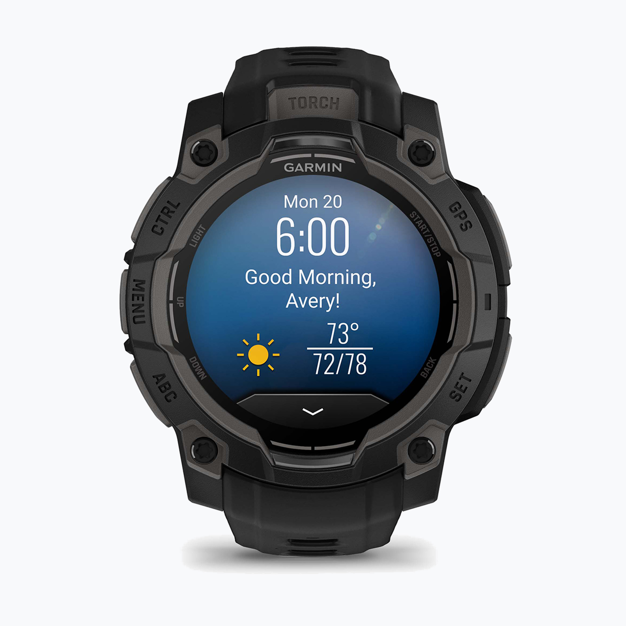 Karóra Garmin Instinct 3 45 mm AMOLED black/black (Instinct 3 45mm AMOLED 010-02936-00)